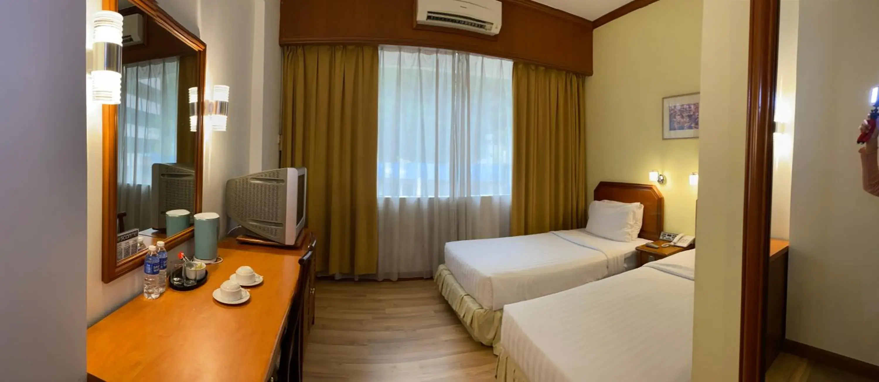 Bed in Hotel Sandakan