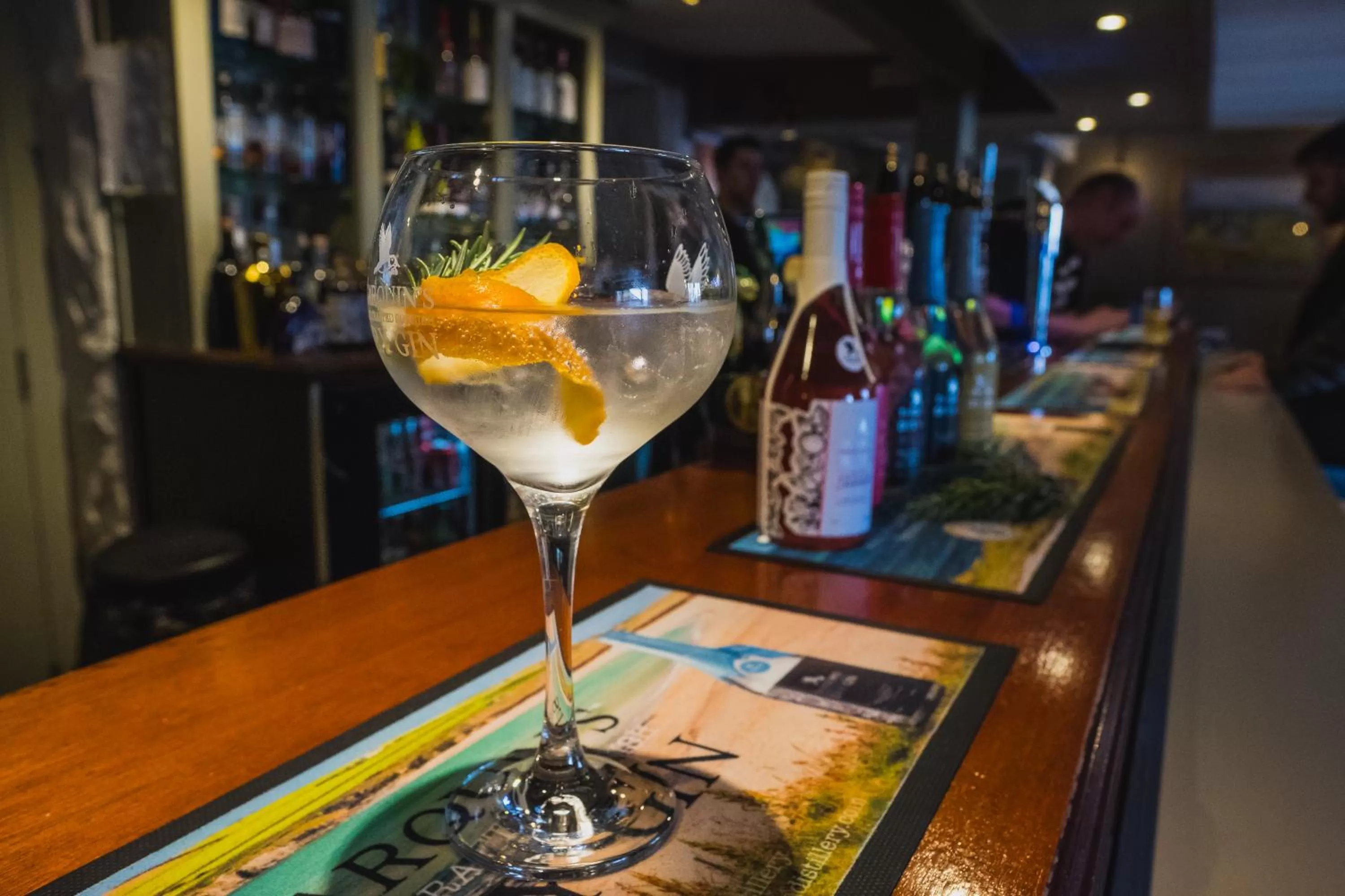 Alcoholic drinks in Kings Arms