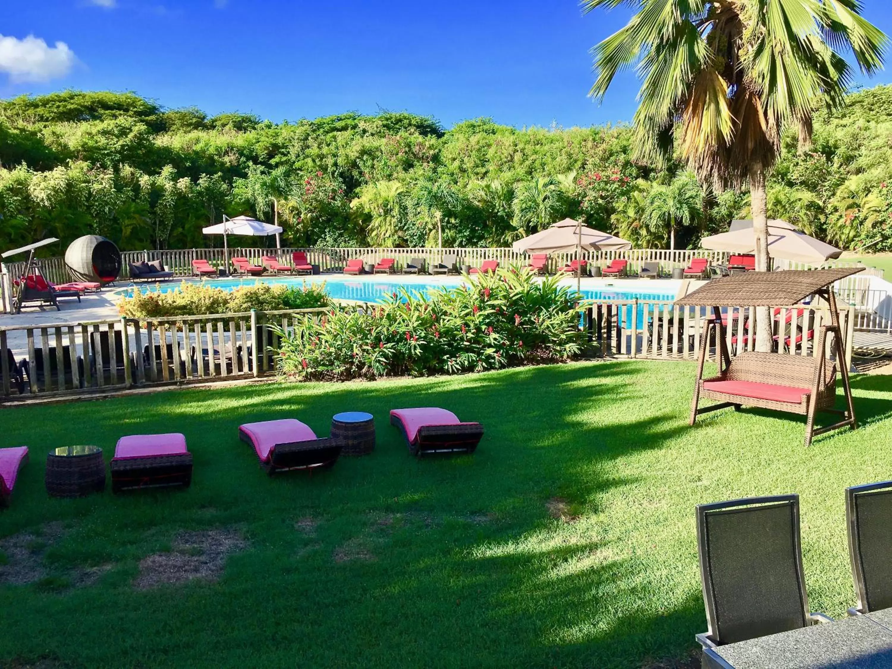 Garden in Résidence Le Vallon Guadeloupe Parc Piscine Appartements & Studios