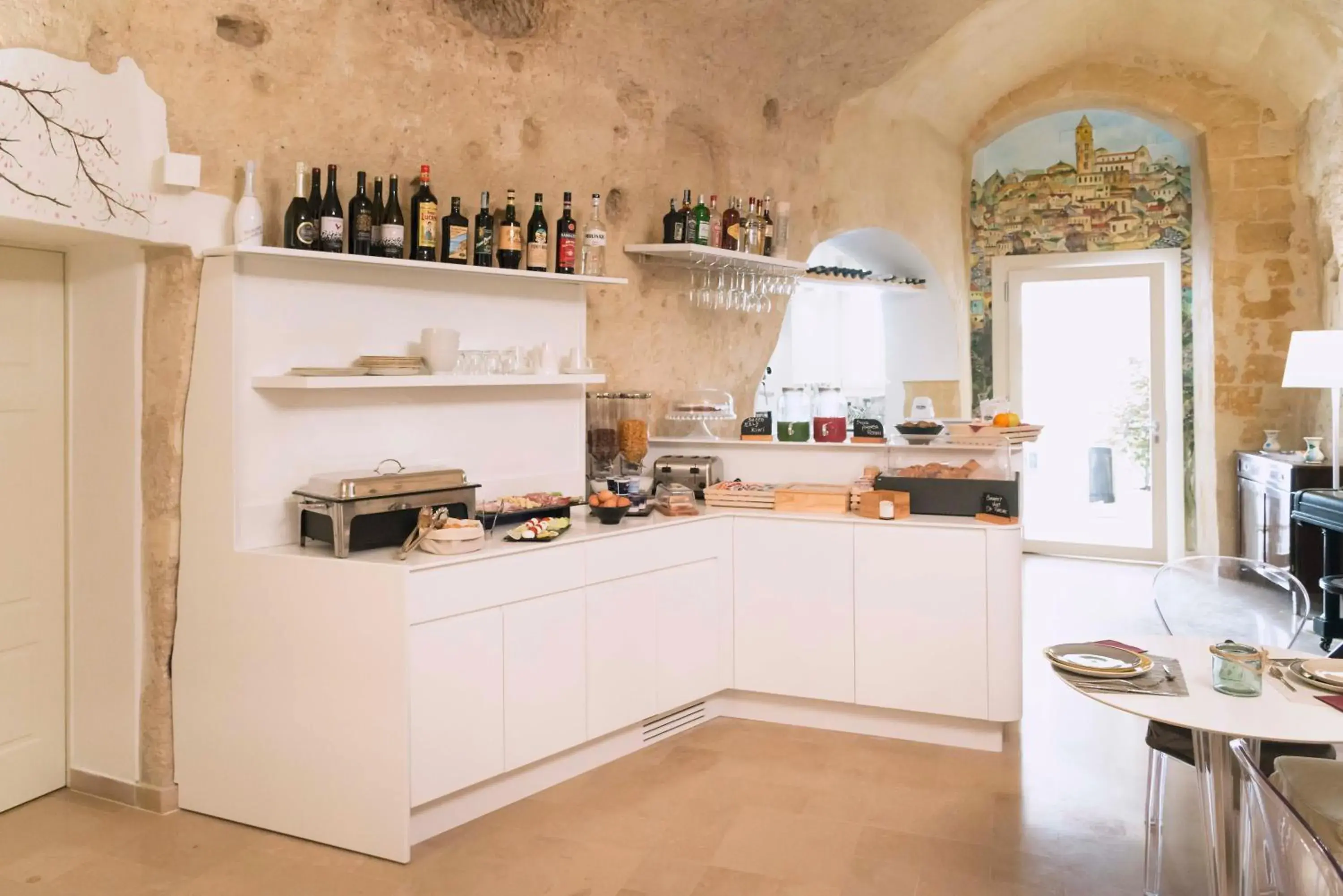 Kitchen/Kitchenette in Albergo Del Sedile