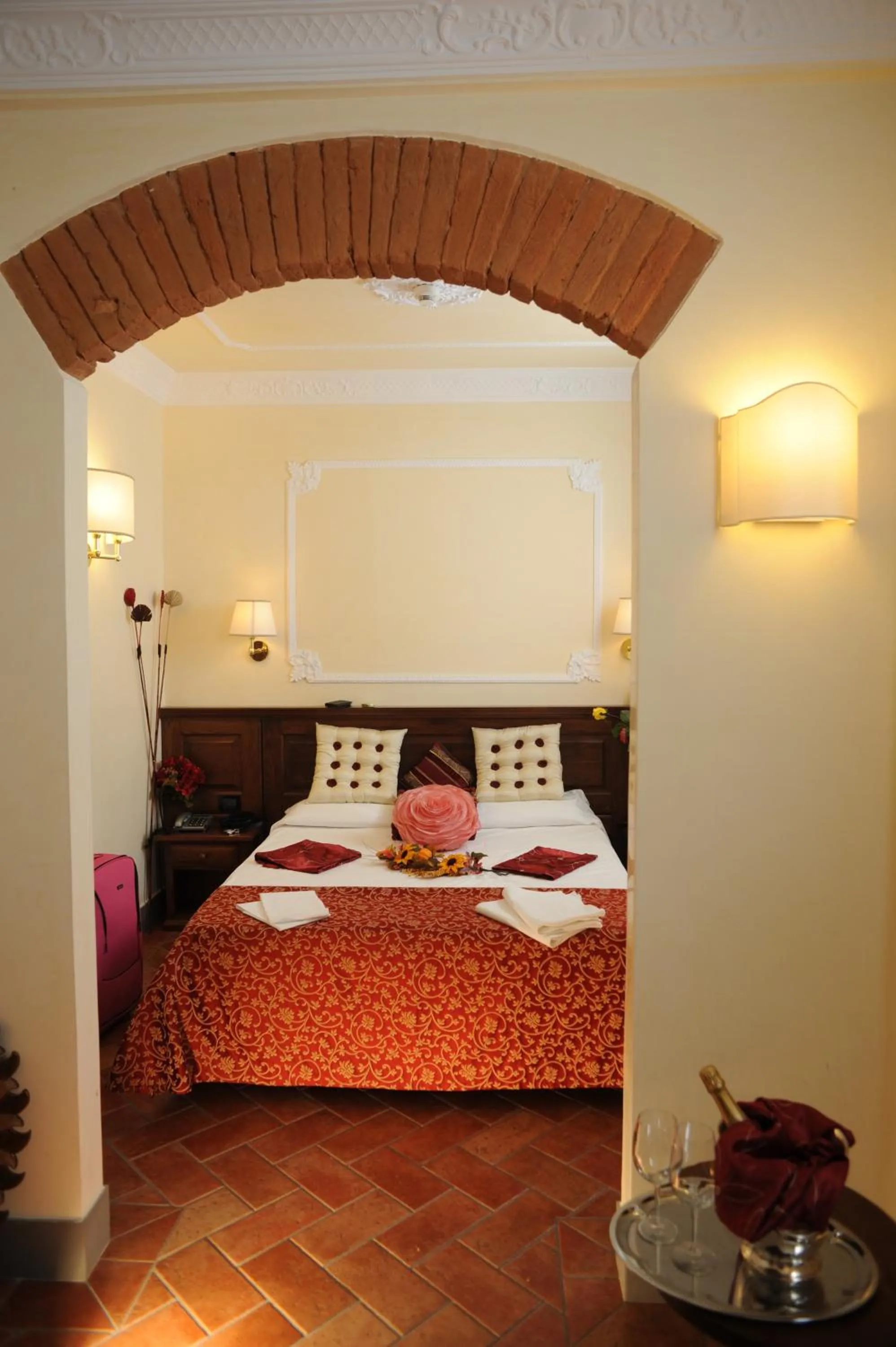 Bed in Hotel California