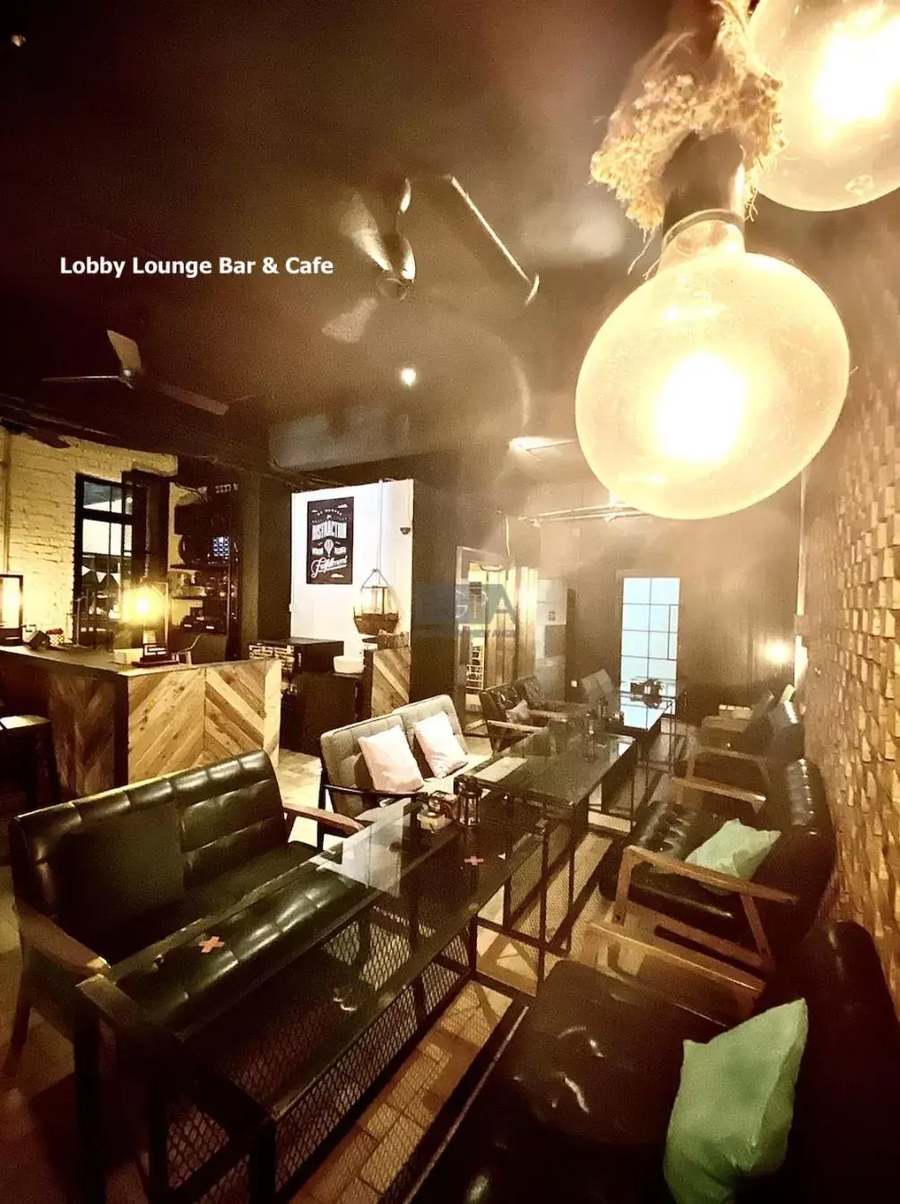 Lounge or bar in Kim Haus Loft
