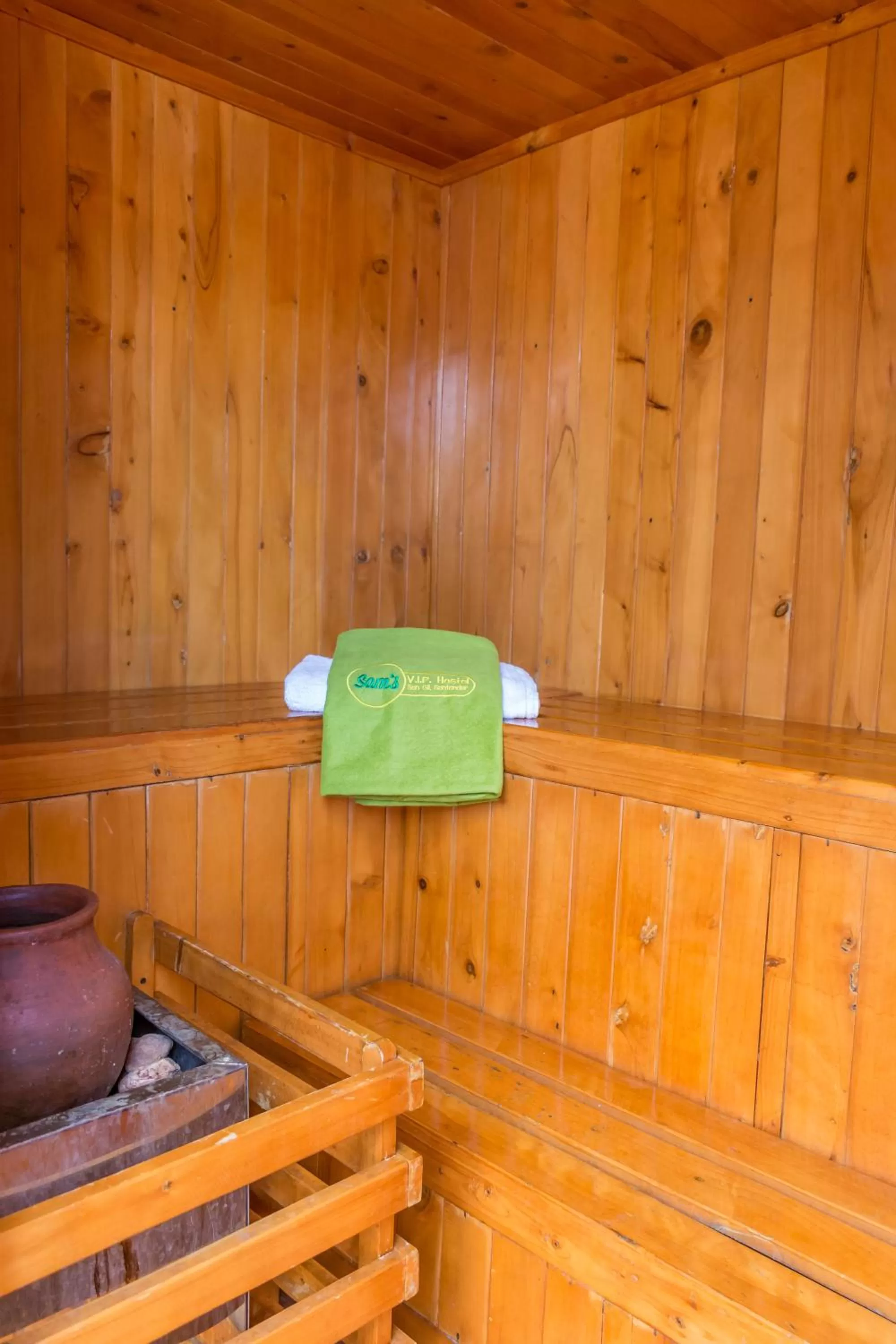 Sauna in Sam'S VIP Hostel San Gil