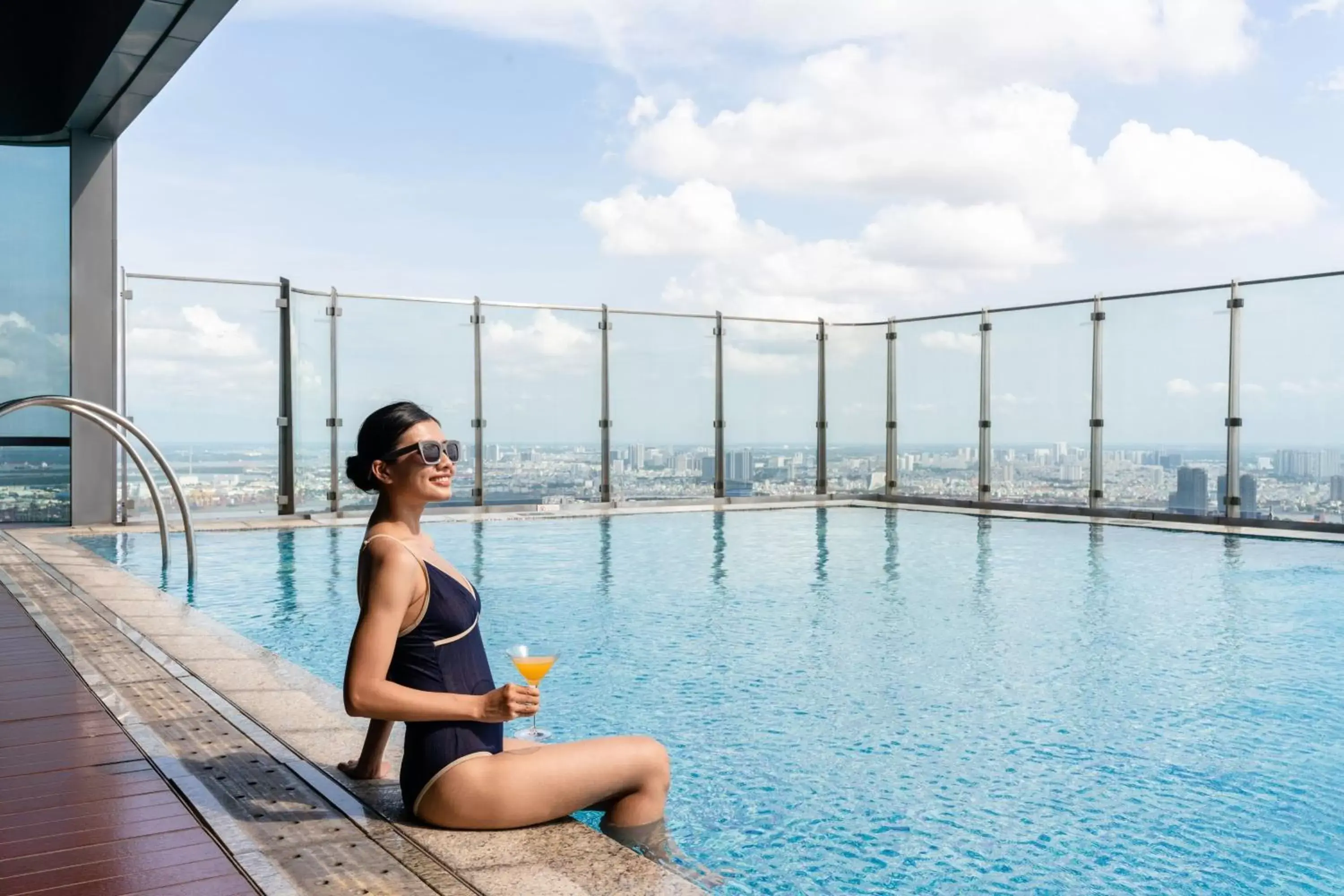 Swimming Pool in Vinpearl Landmark 81, Autograph Collection