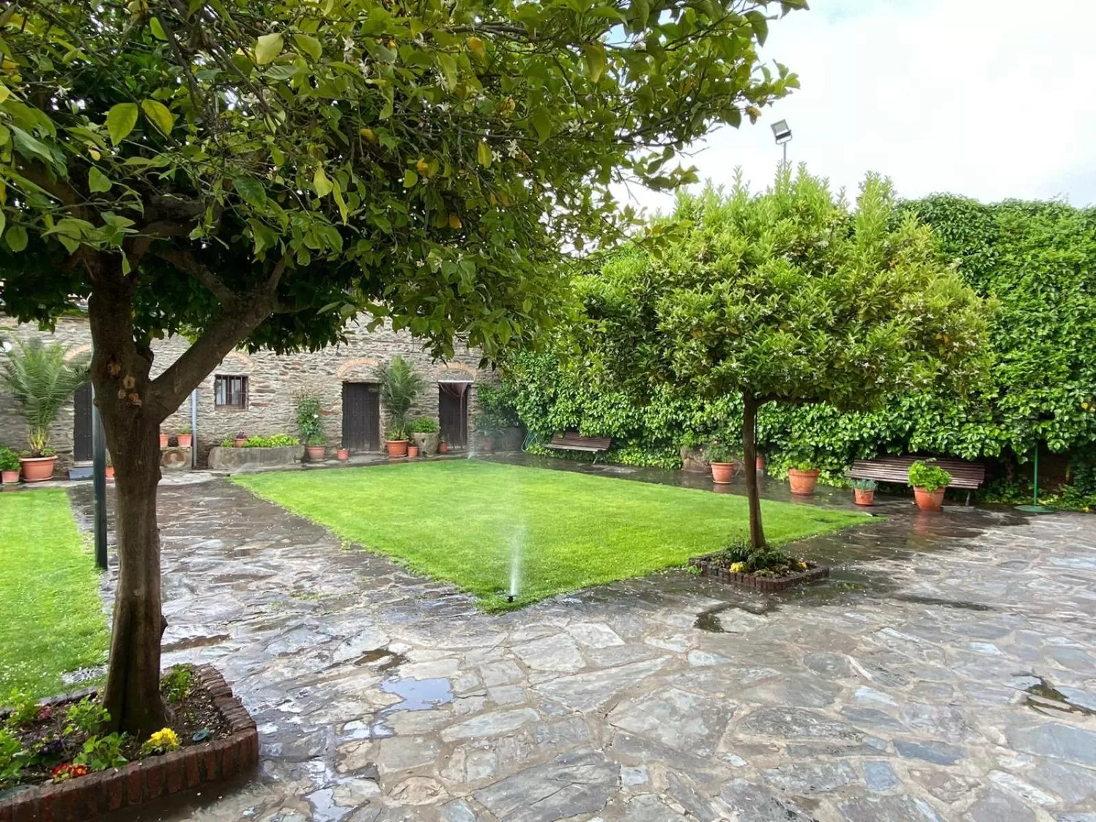 Patio in Hospedium Hotel Rural Soterraña