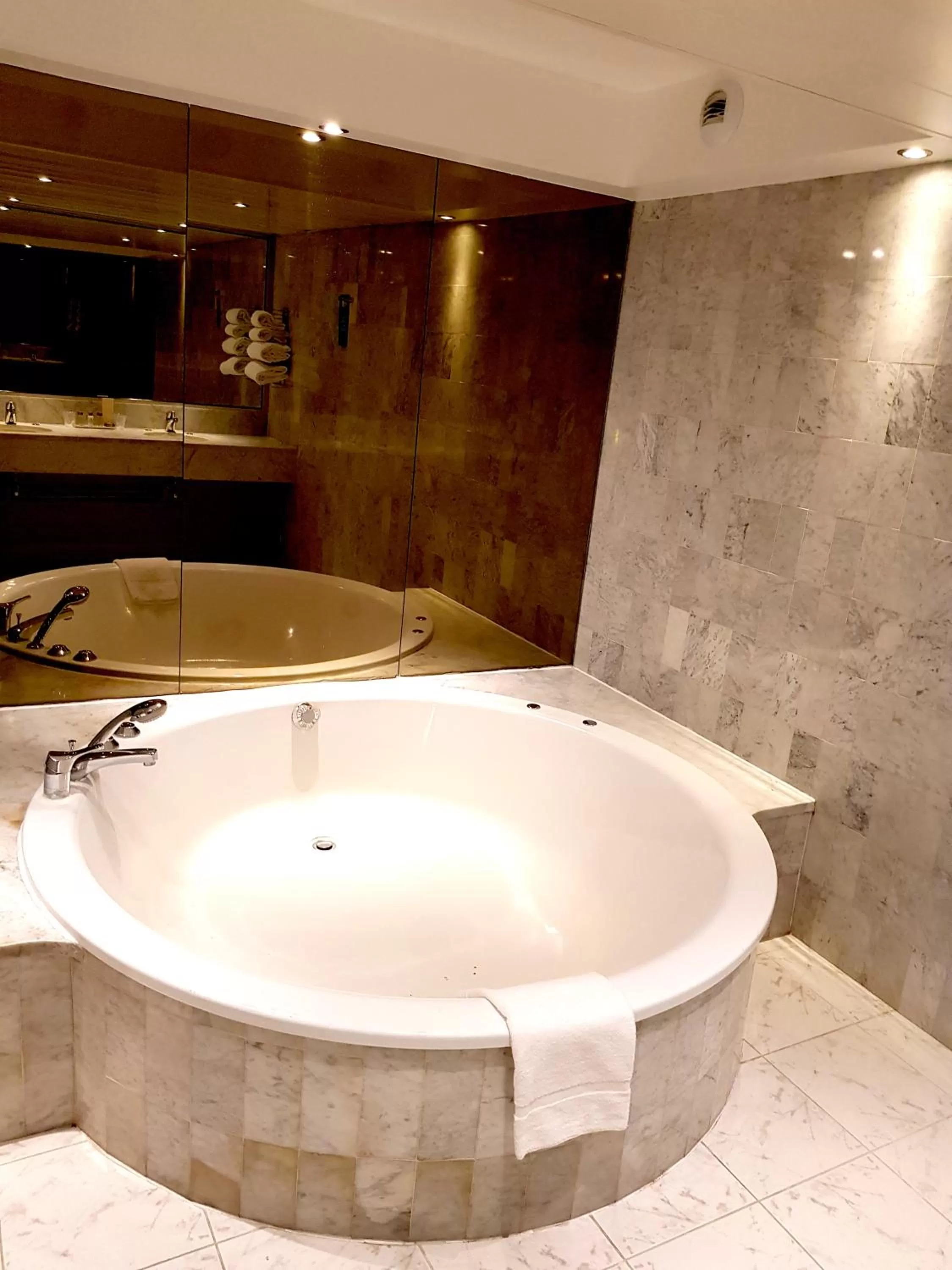 Bathroom in Golden Tulip Bâle Mulhouse - Hôtel Restaurant