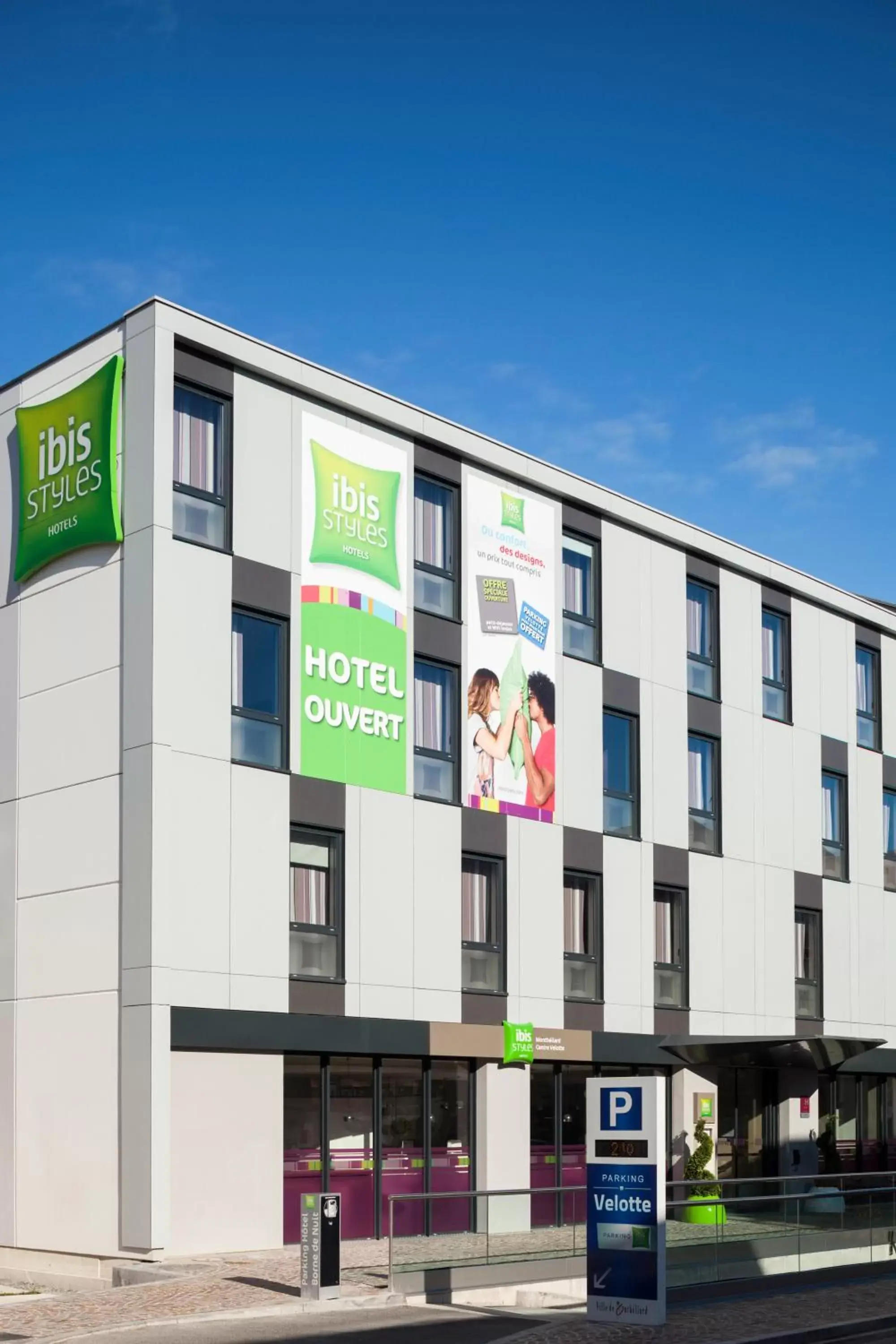 Facade/entrance in ibis Styles Montbéliard Facade/entrance in ibis Styles Montbéliard
