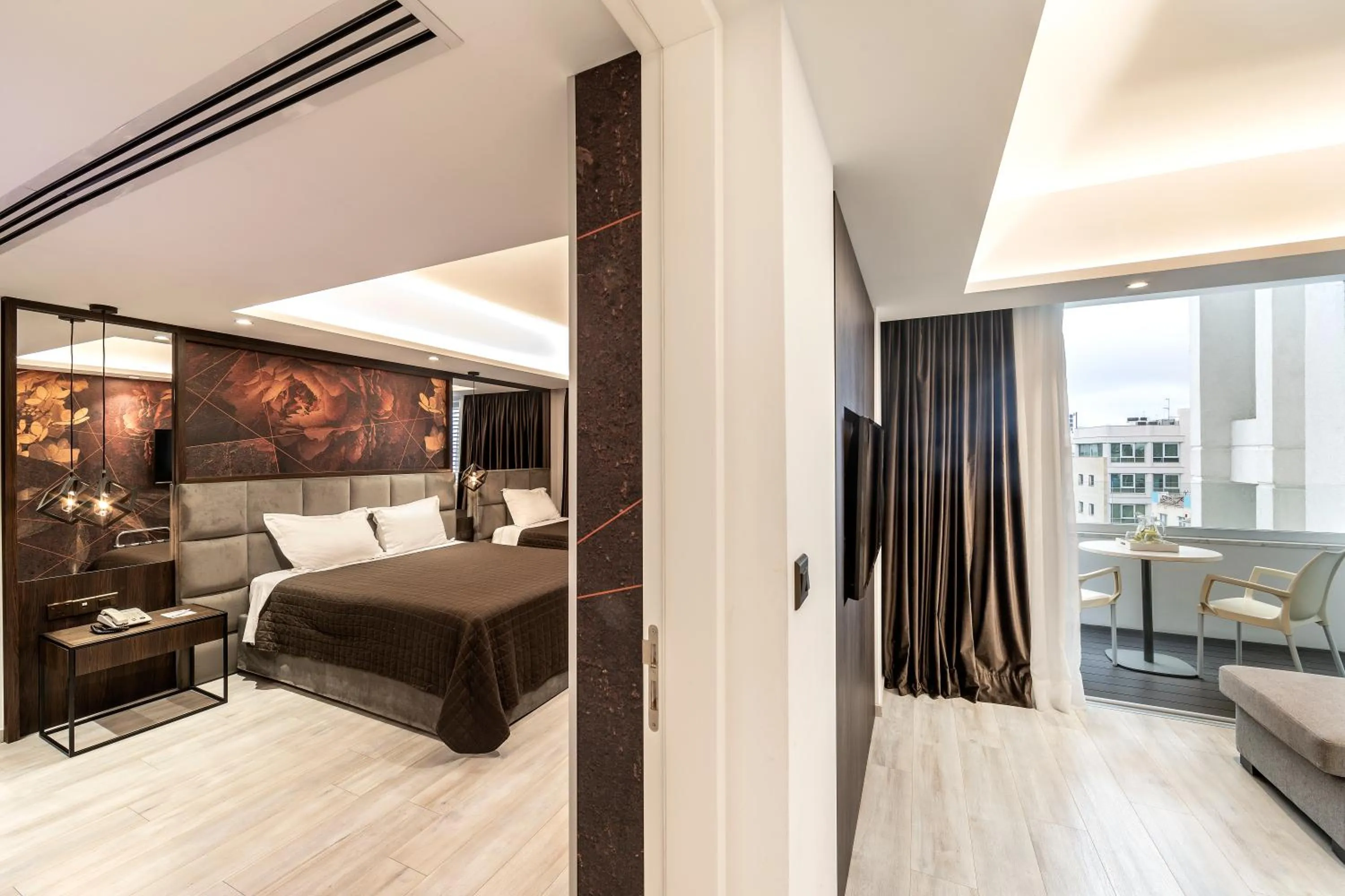 Photo of the whole room, Bed in Almond Business Hotel