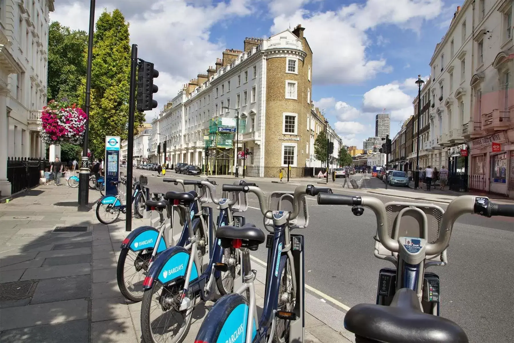 Cycling in The Beverley Hotel London - Victoria