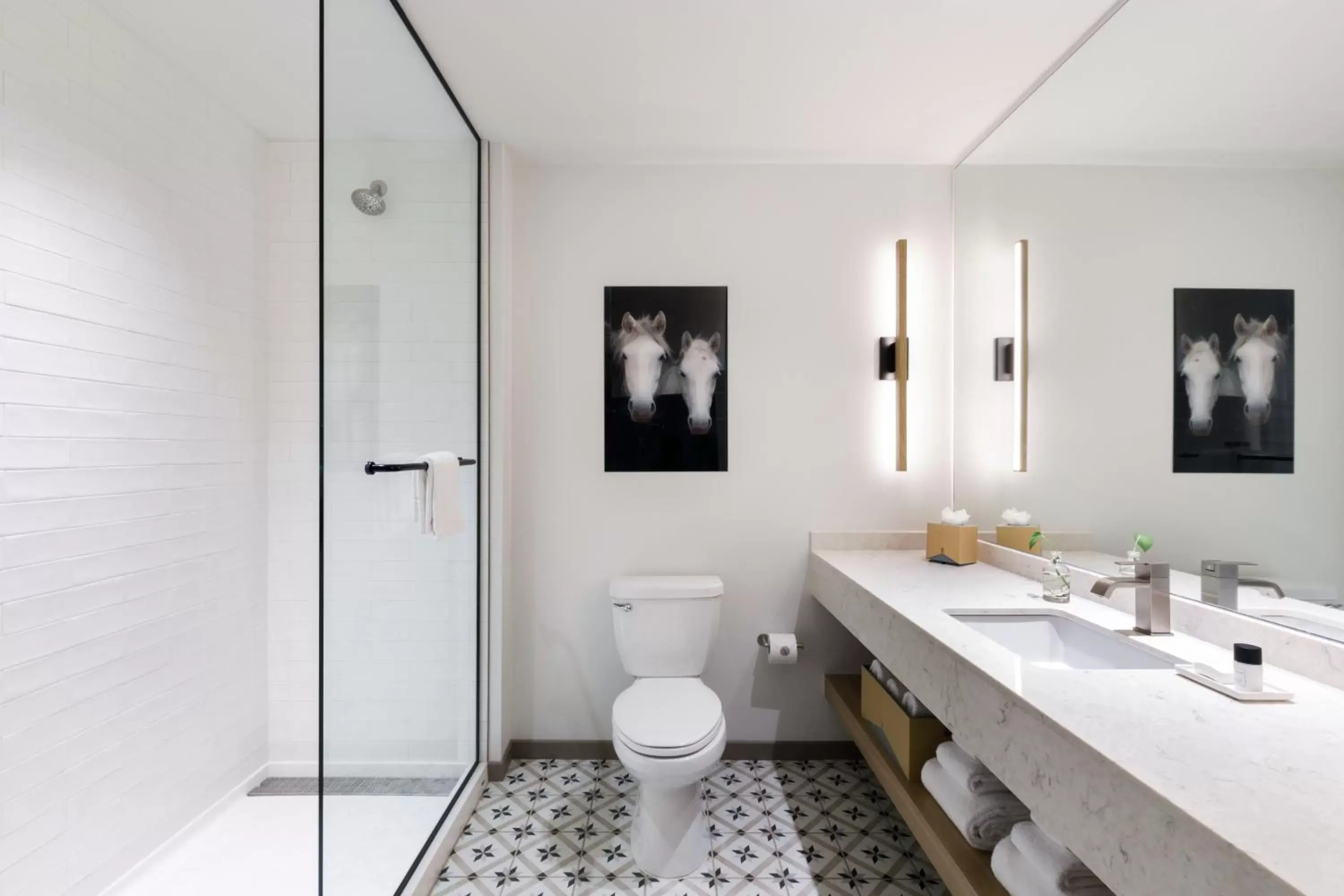 Bathroom in Noun Hotel