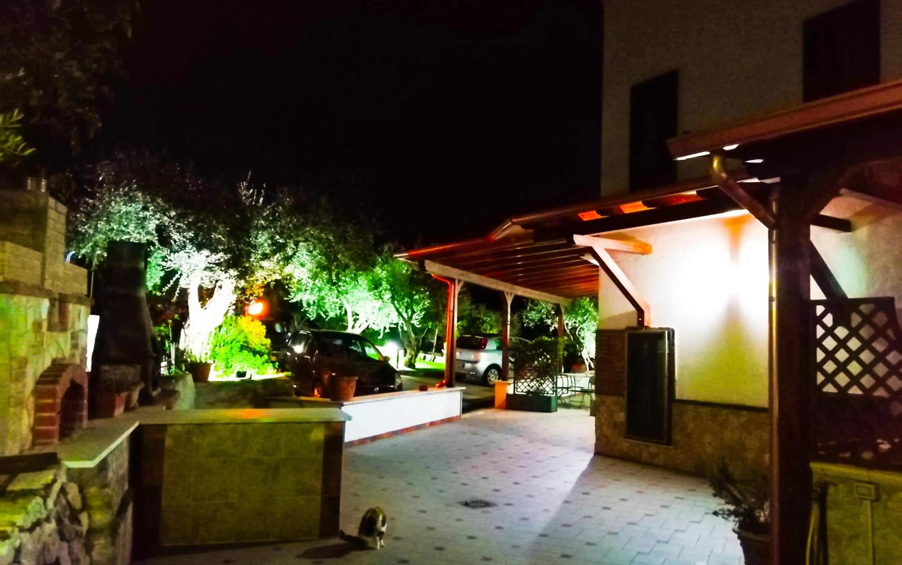 Patio in B&B Maison Villa Vittorio