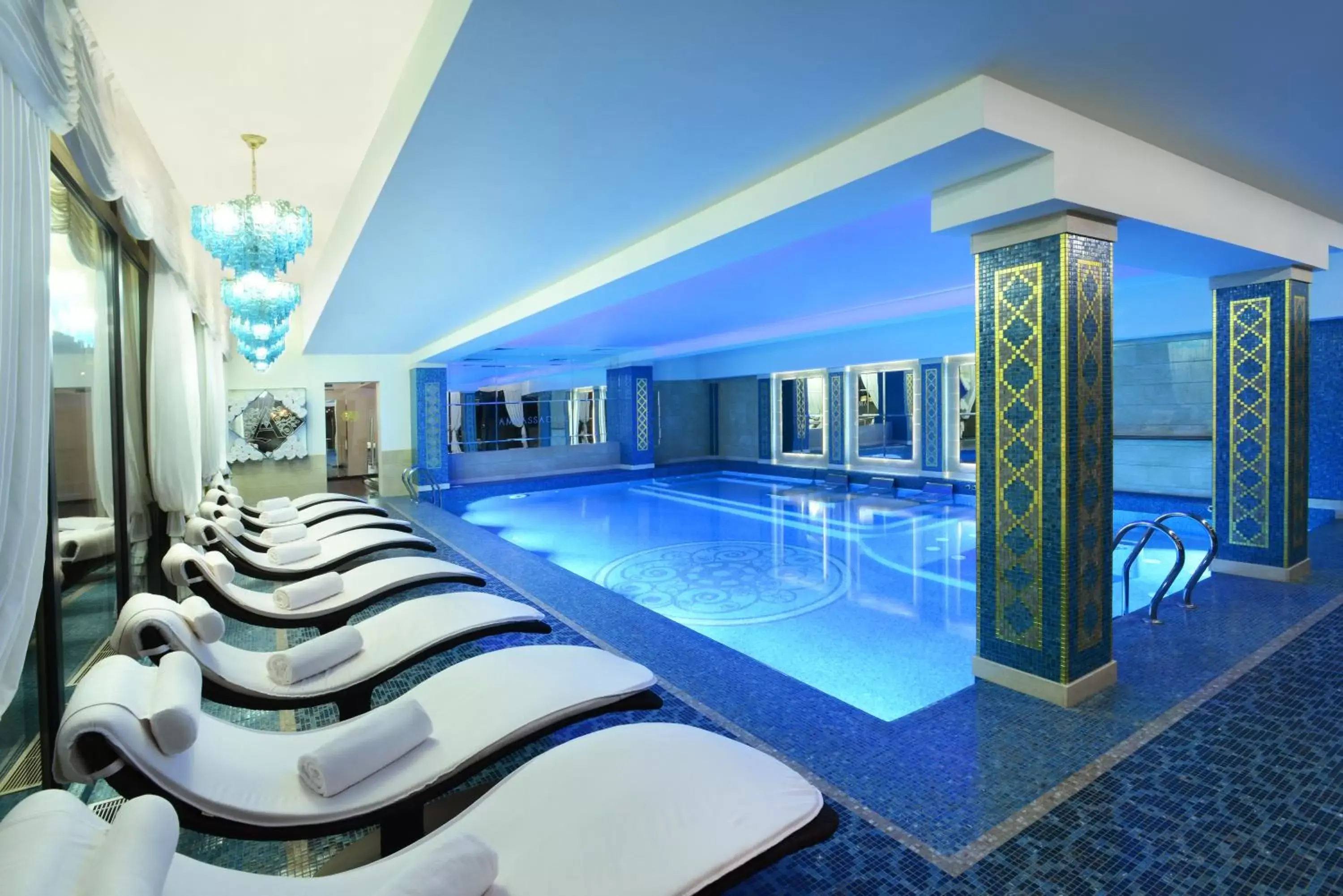 Sauna, Swimming Pool in Ambassadori Tbilisi Hotel