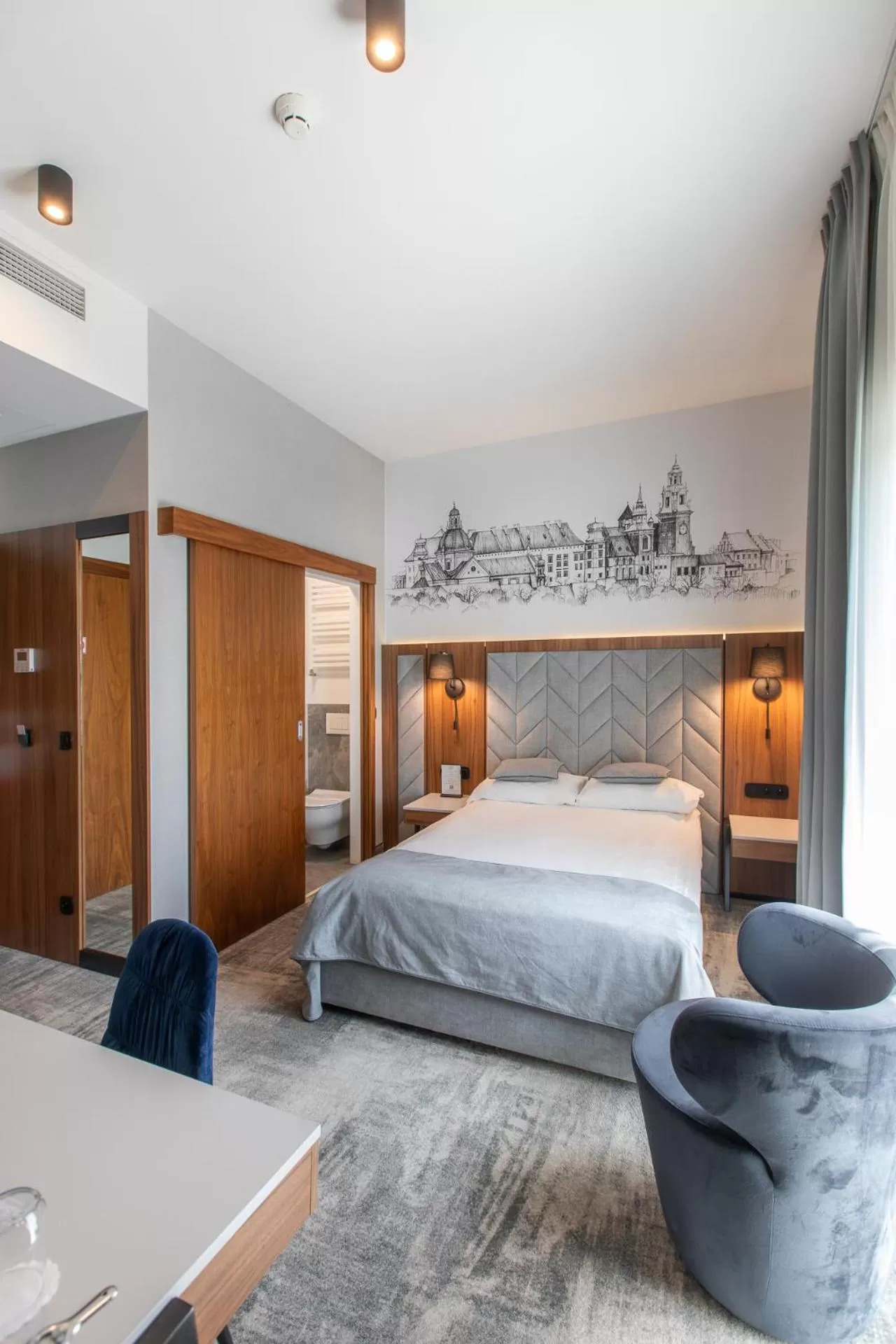 Bed in Focus Hotel Premium Kraków