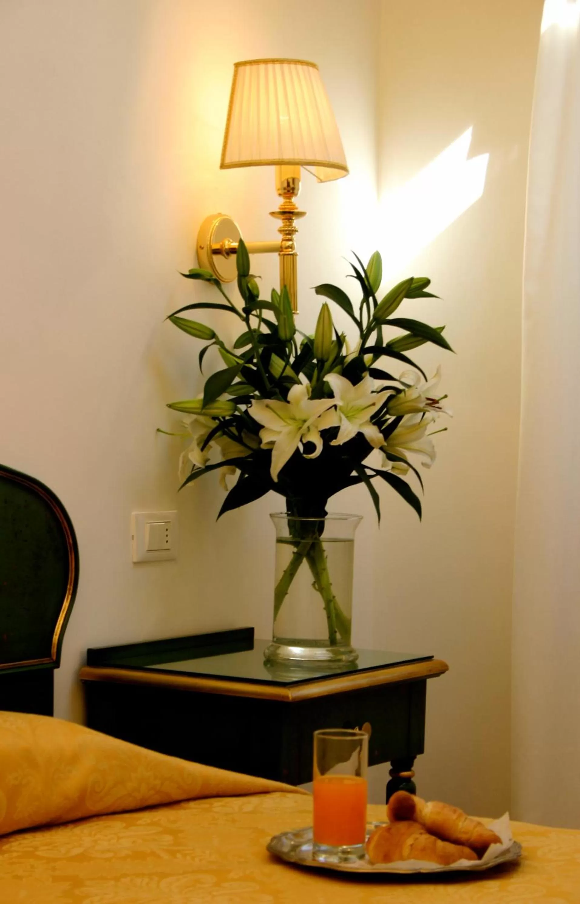 Decorative detail, Bed in Palazzo Cendon Piano Antico