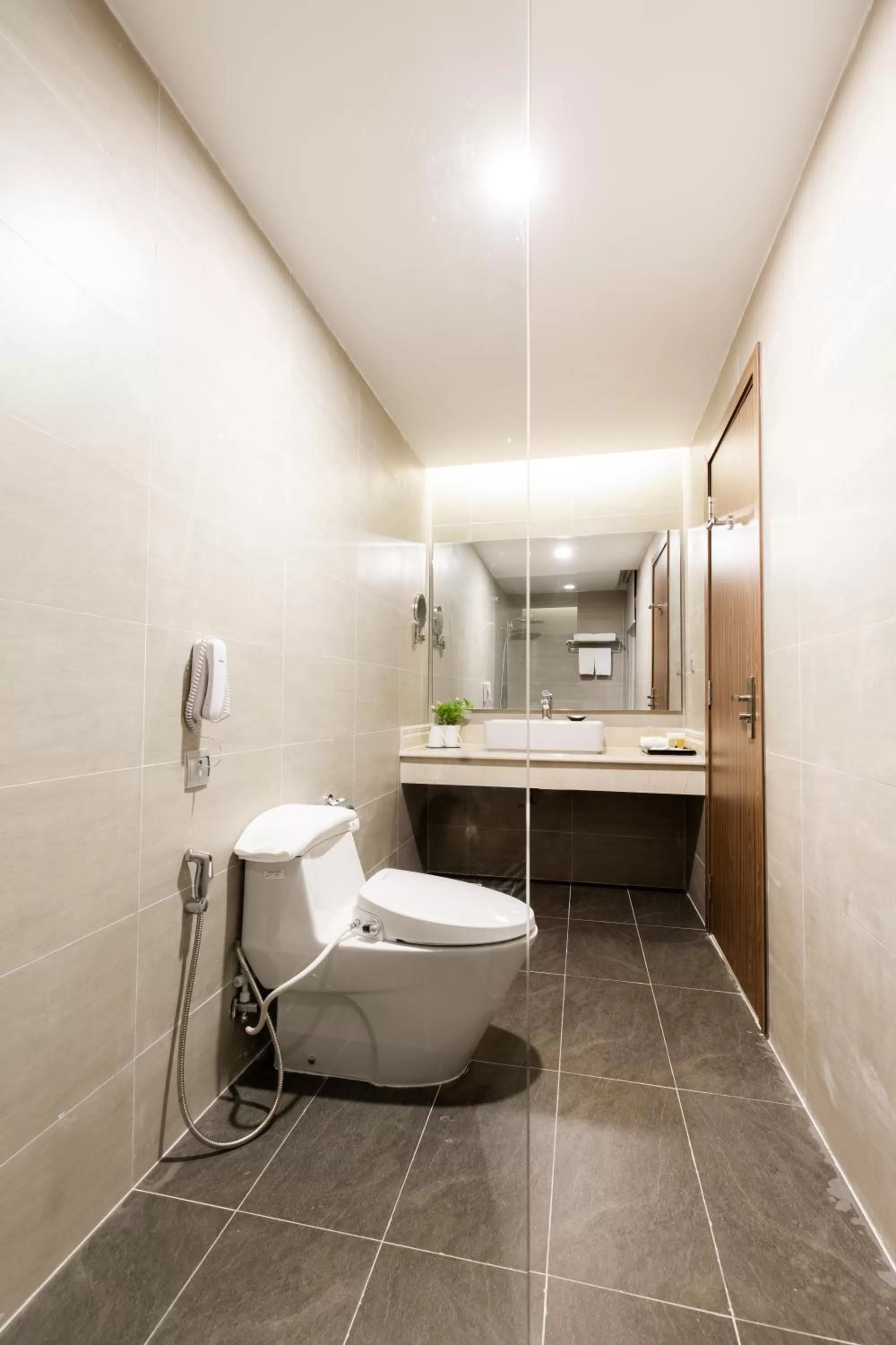 Bathroom in Muong Thanh Luxury Vien Trieu Nha Trang