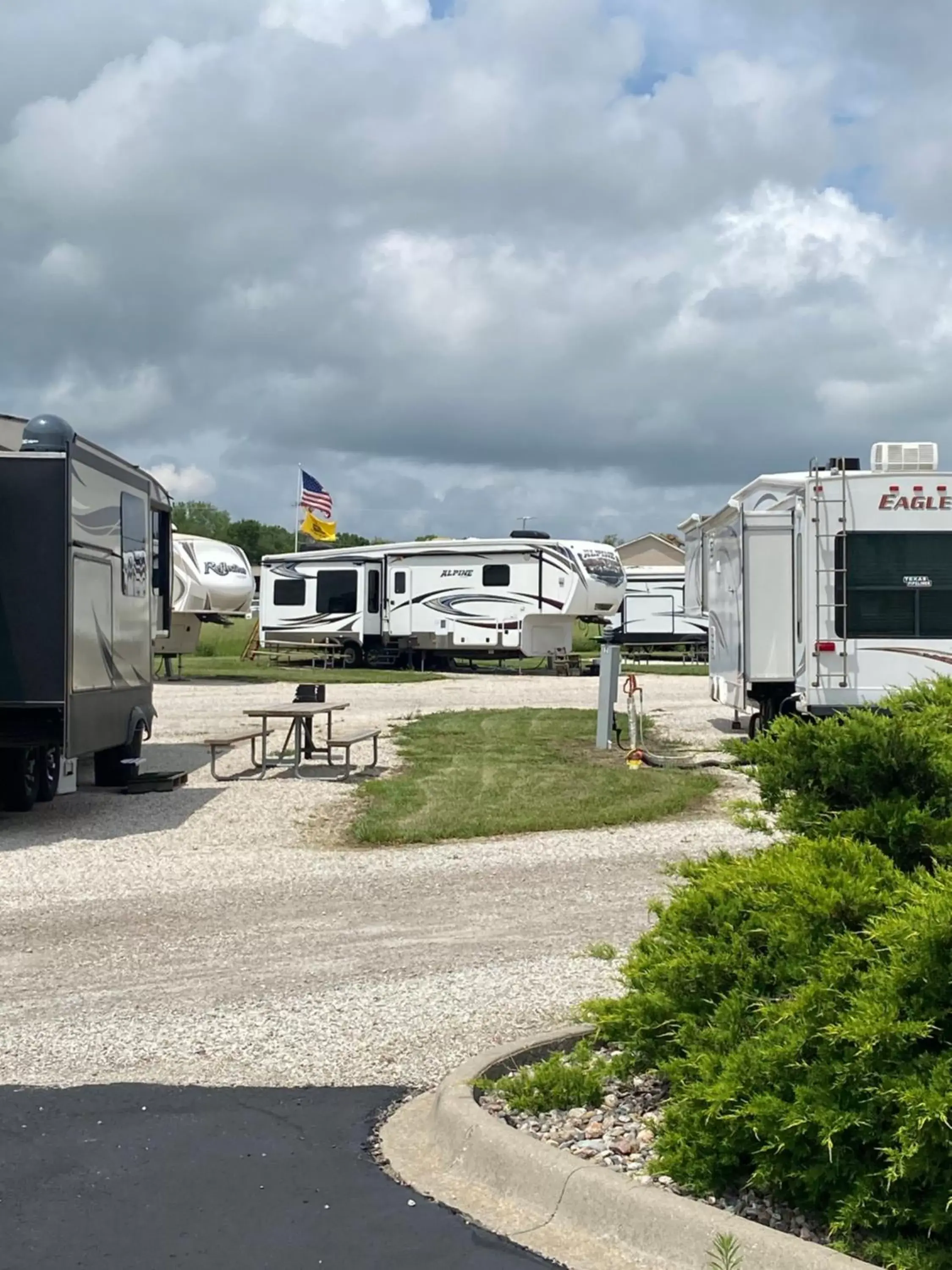 View (from property/room) in Garnett Hotel & RV Park