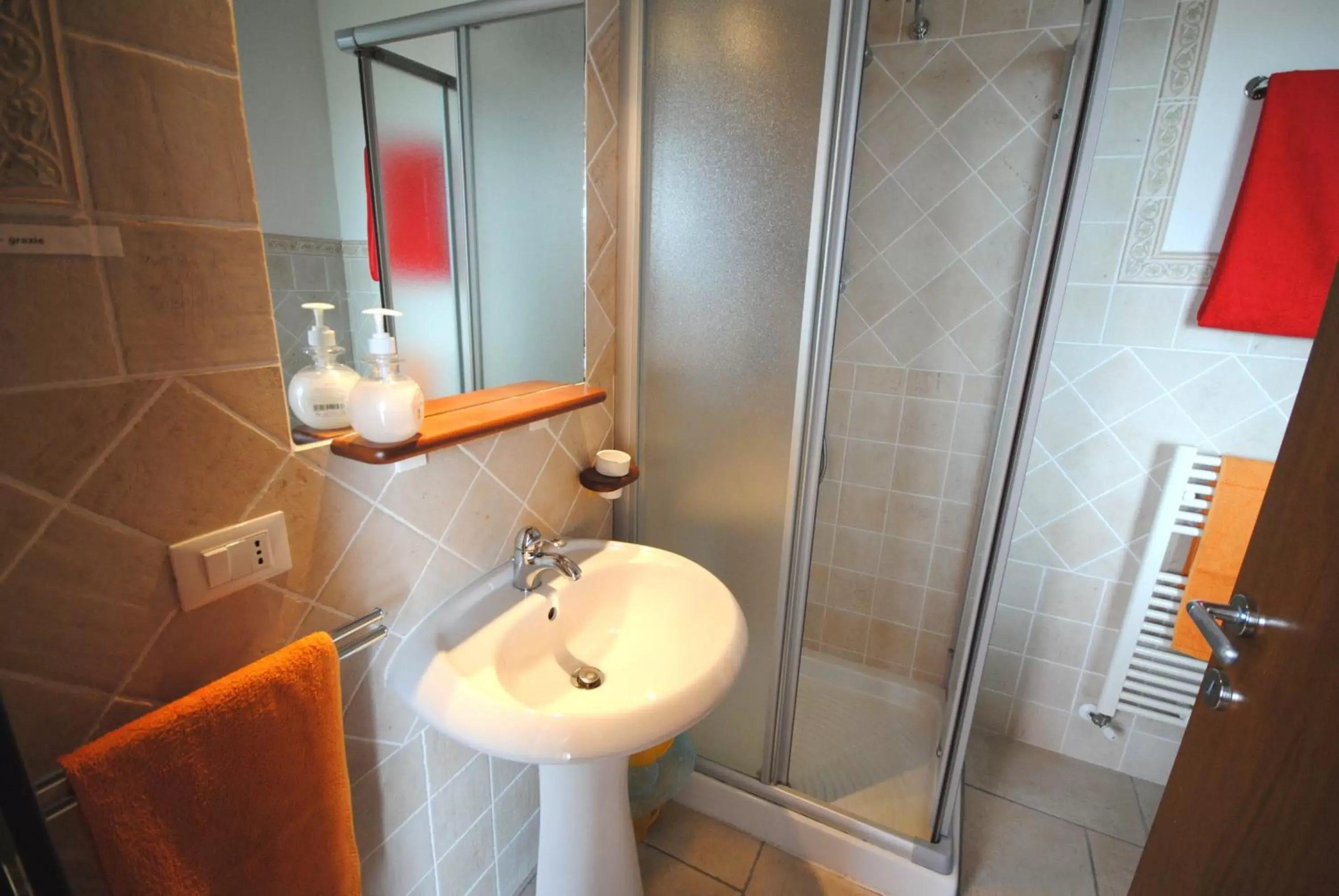 Shower, Bathroom in Holiday Residence Rifugio