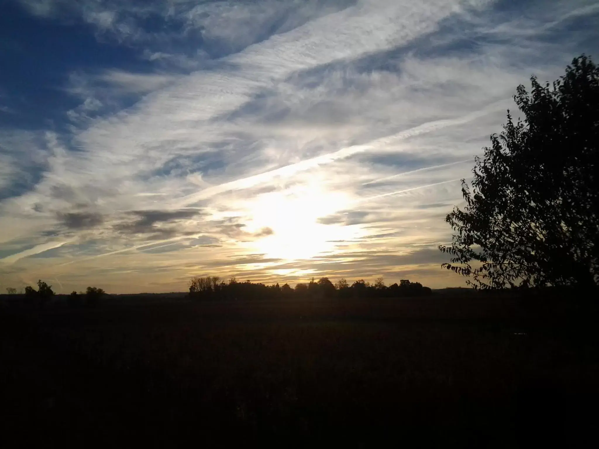 Sunrise/Sunset in Au Vélo dans l'Arbre