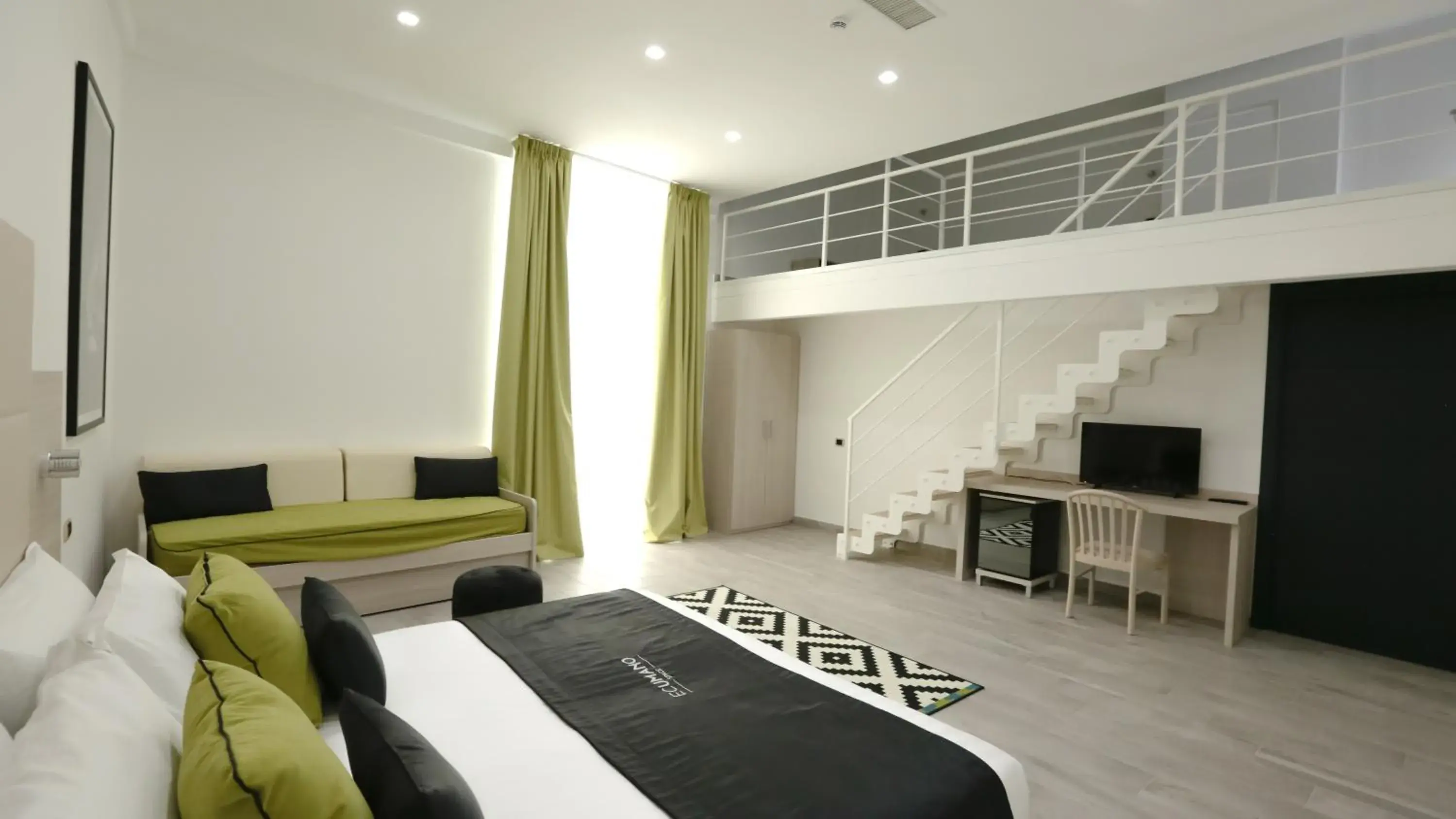 Bedroom in Ecumano Space