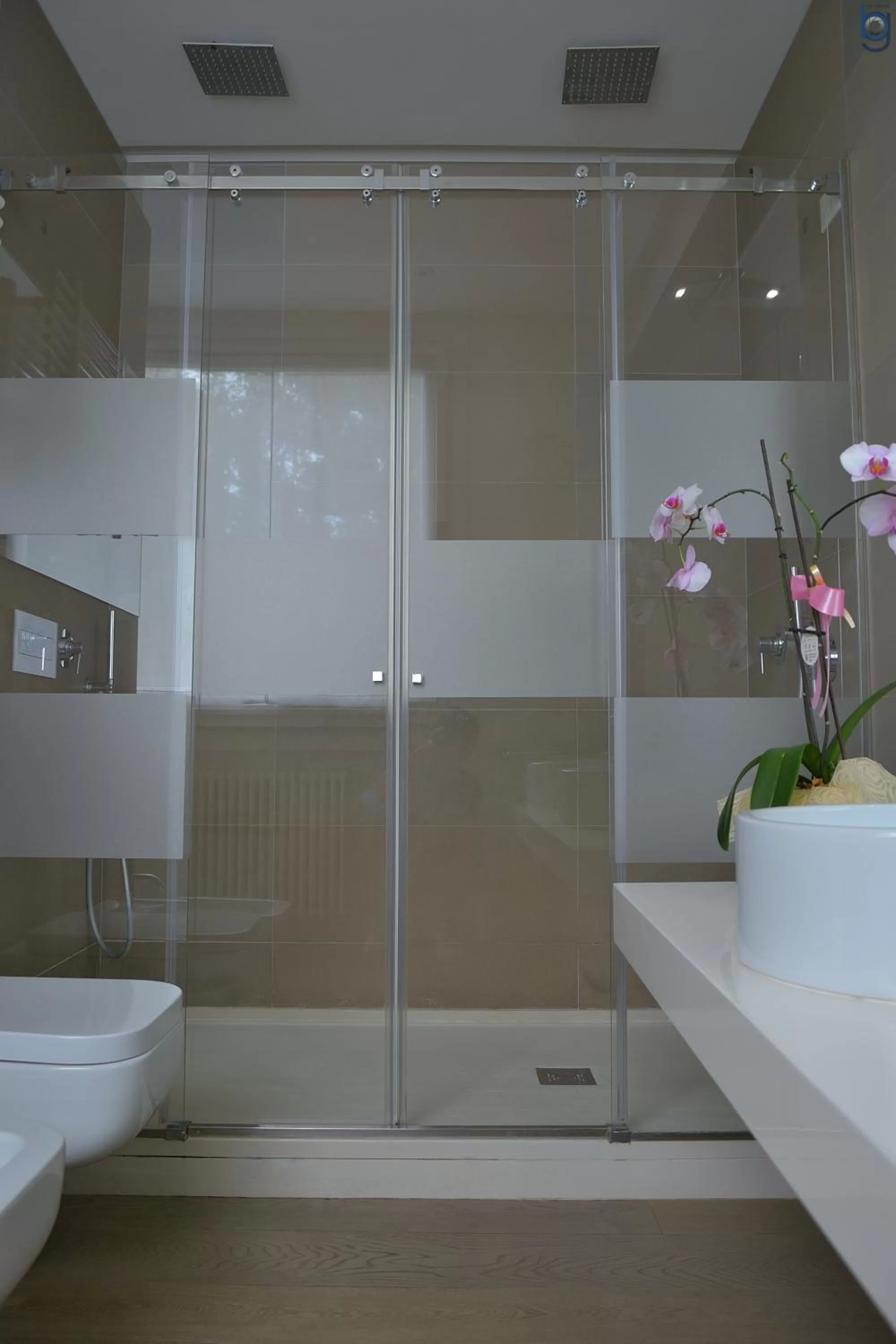 Bathroom in B&b Mondello Resort