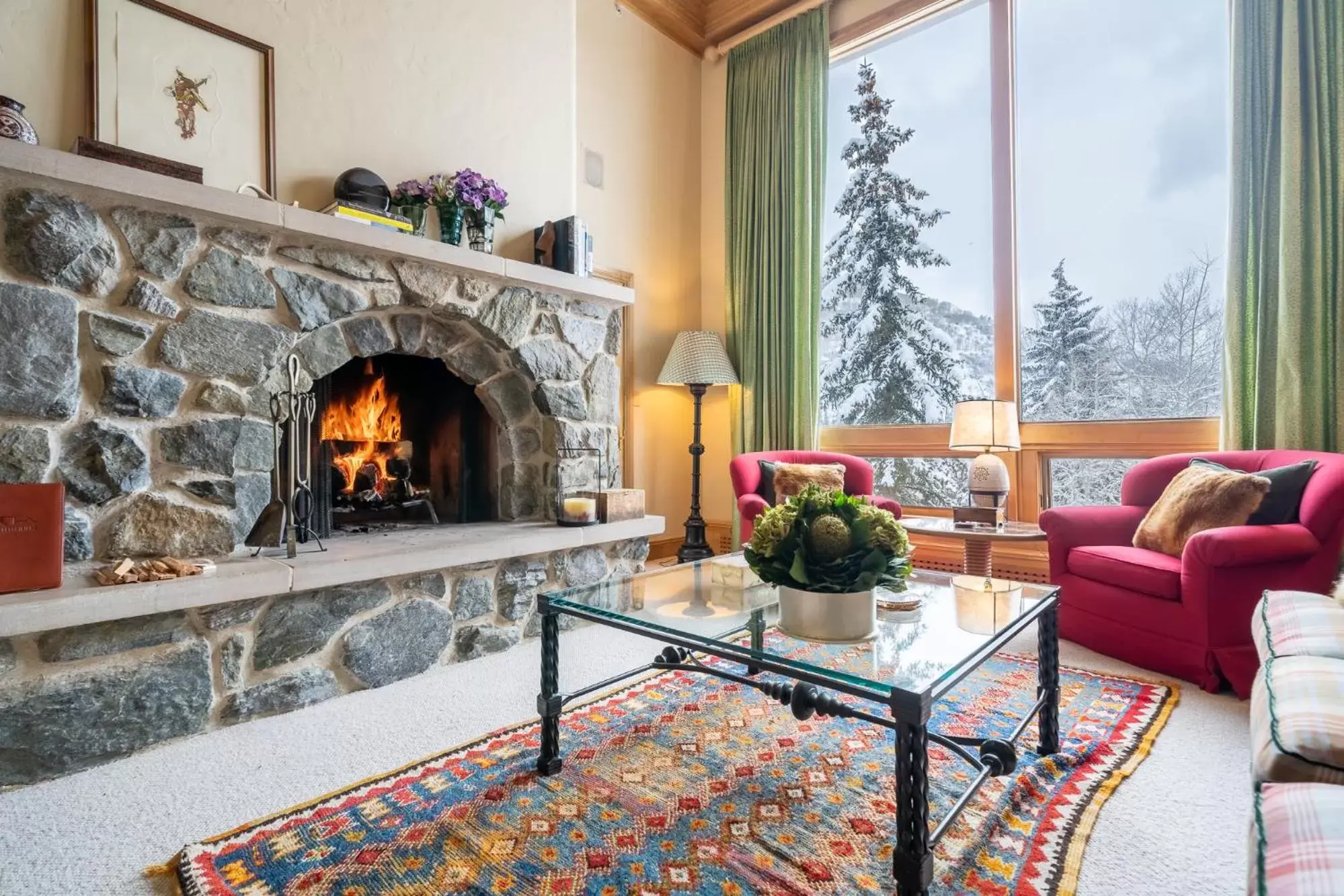 Winter in Lodge at Vail Condominiums