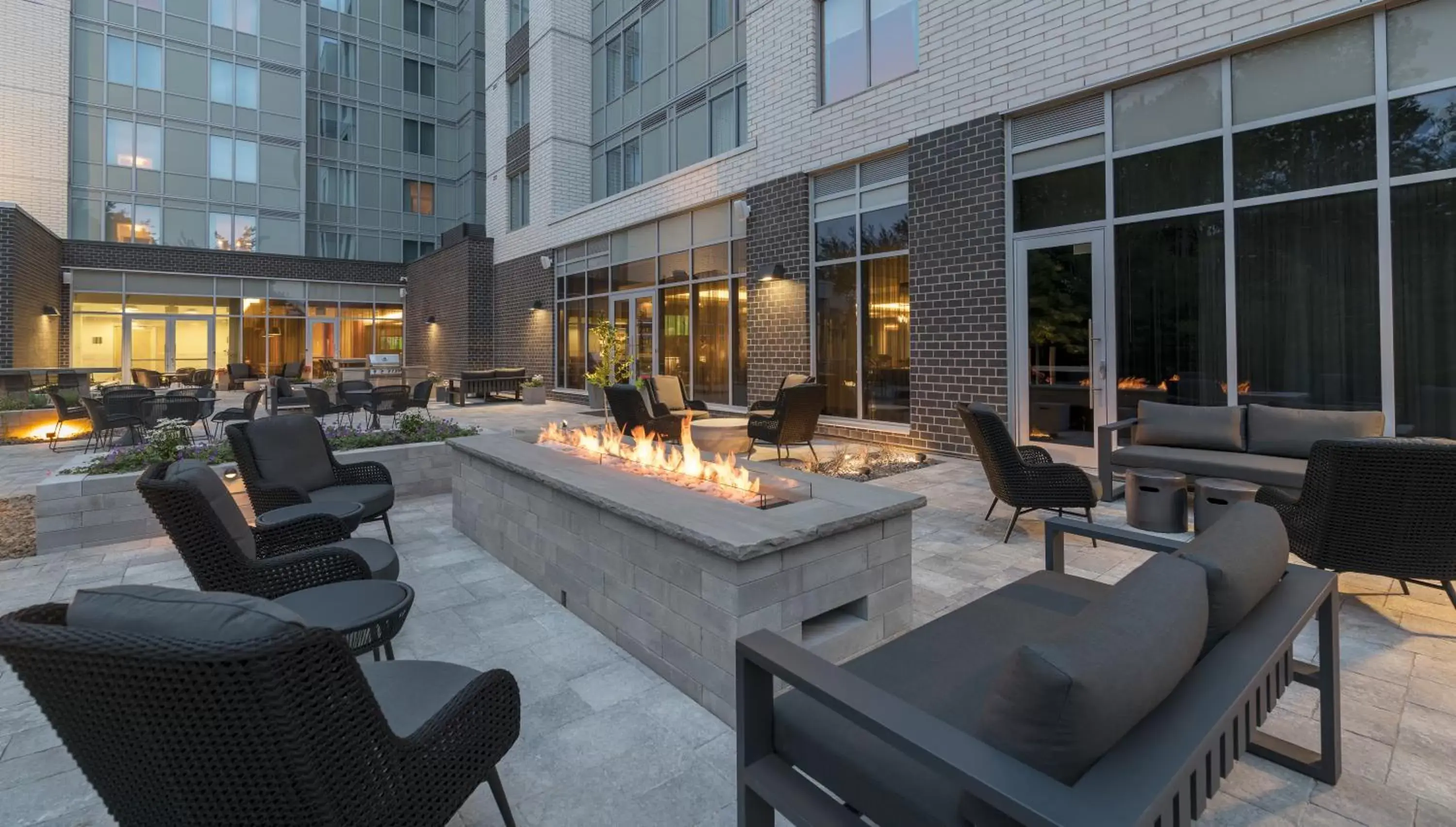 Patio, Restaurant/Places to Eat in Residence Inn by Marriott Halifax Dartmouth