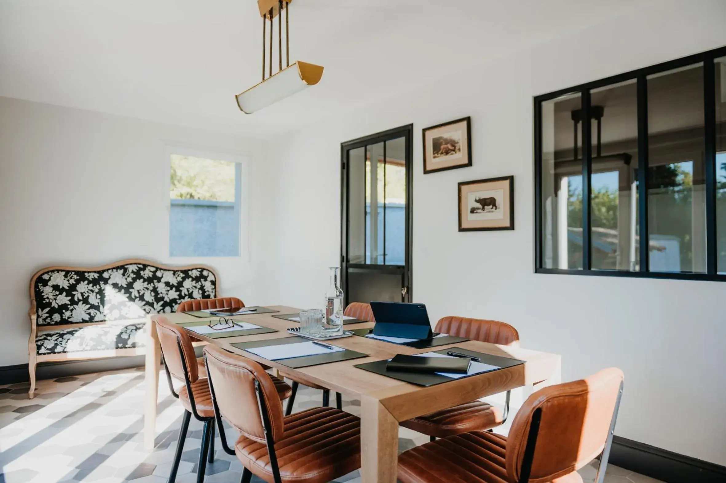 Meeting/conference room in La Maison Augustine