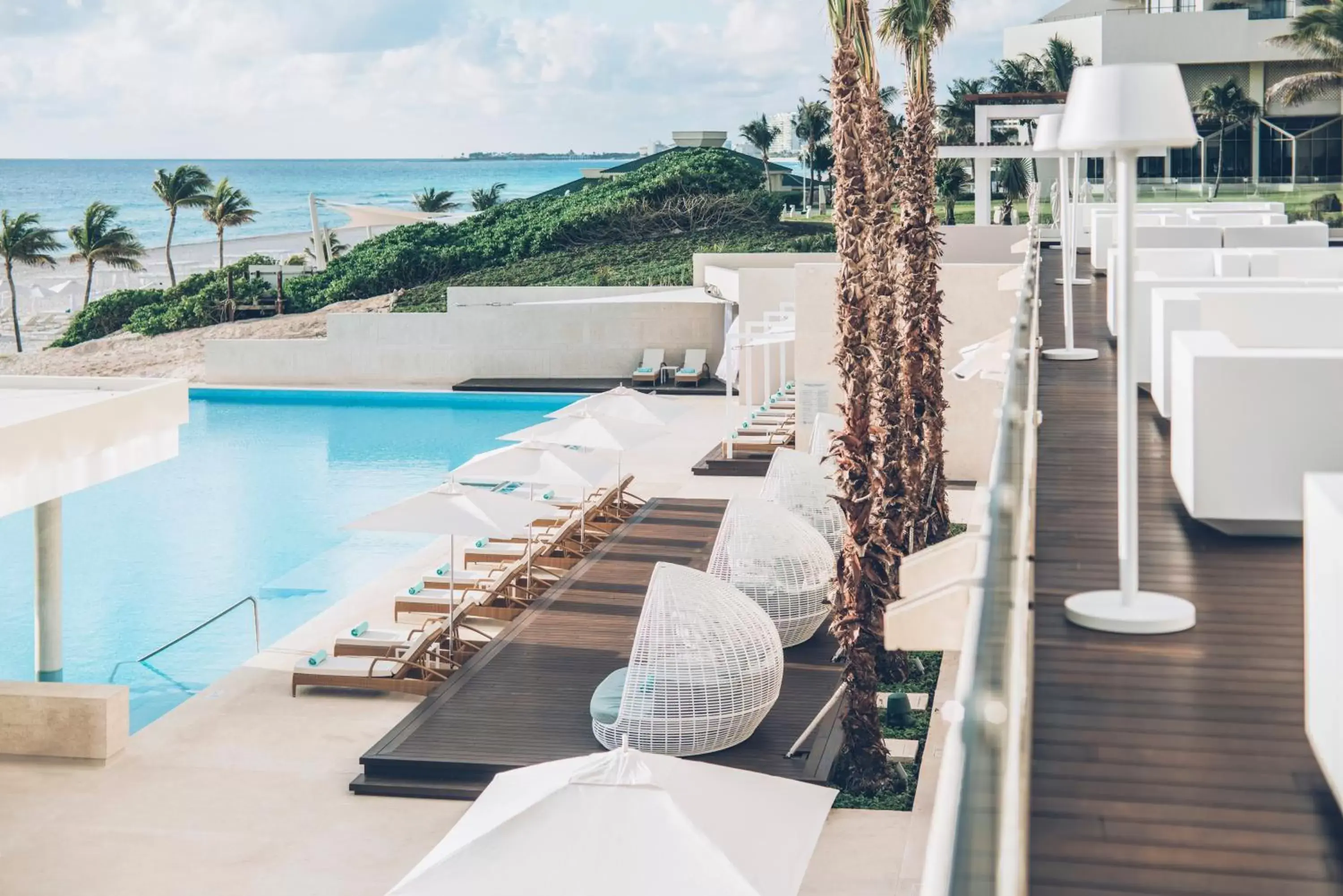 Pool View in Coral Level at Iberostar Selection Cancun