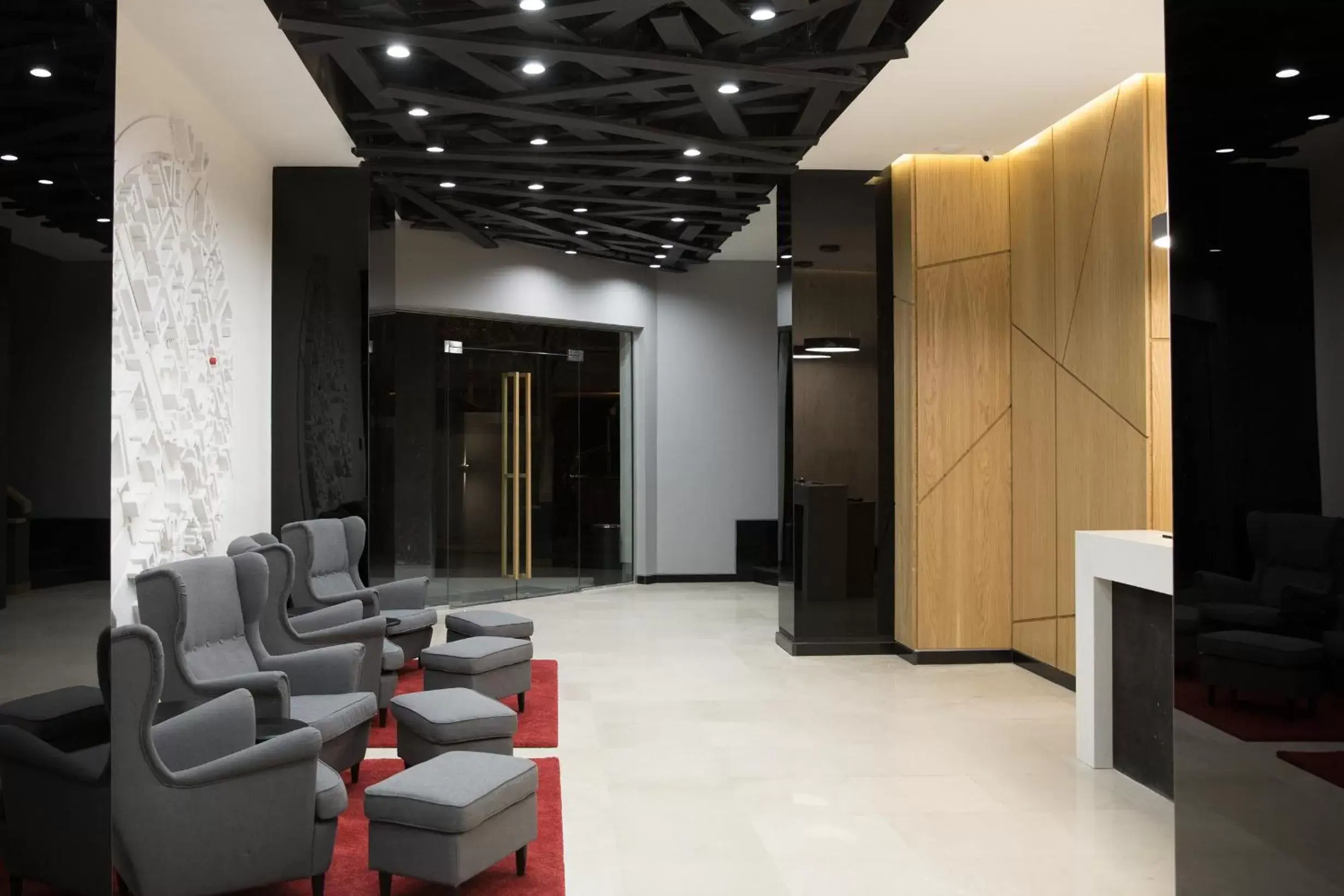 Facade/entrance, Seating Area in Nova Hotel Yerevan