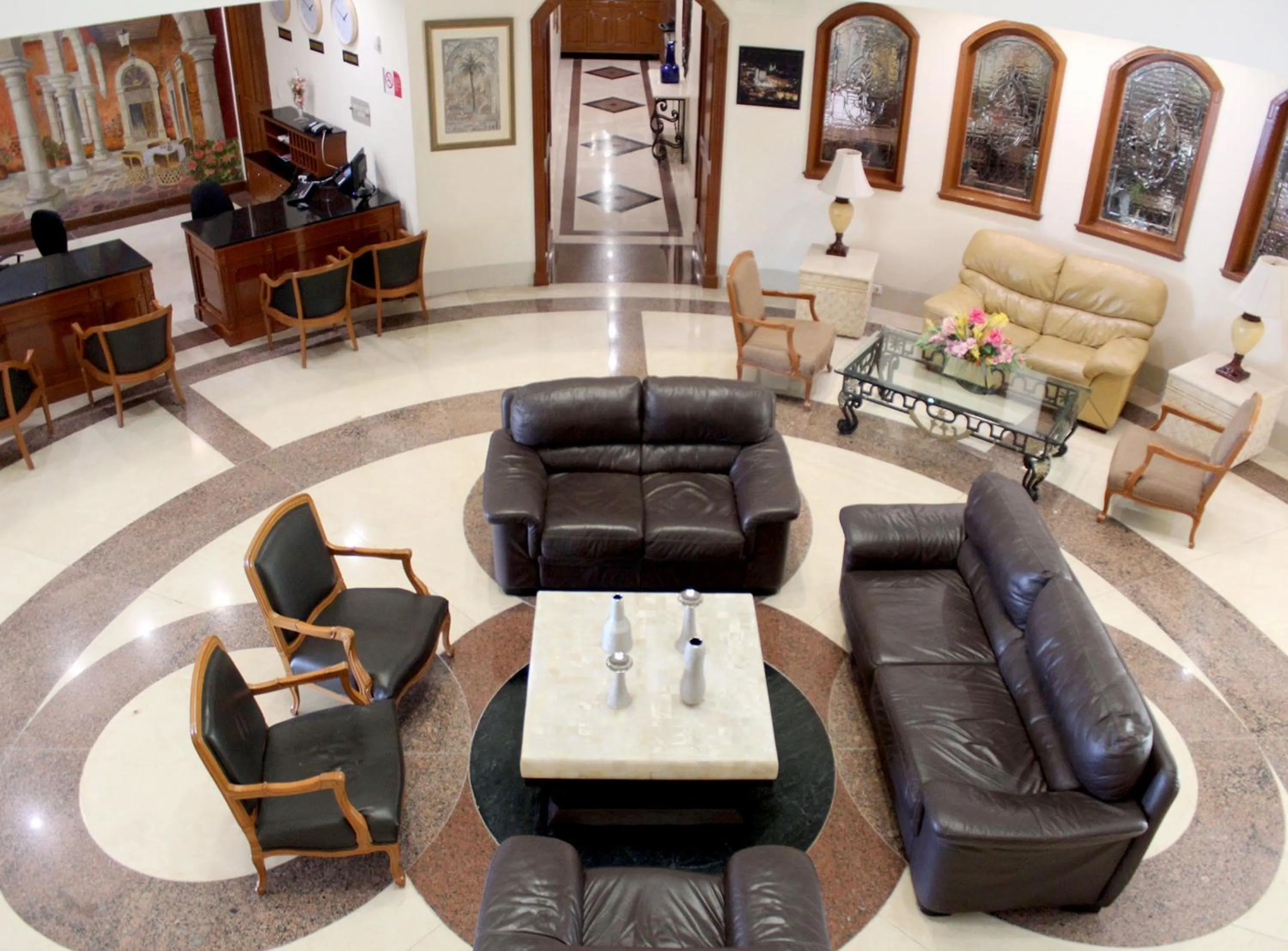 Lobby or reception in Hotel Hacienda Real