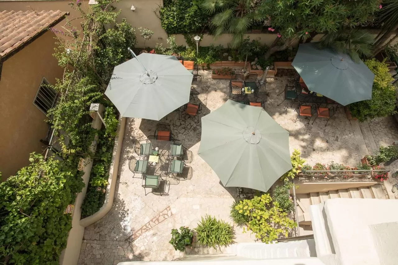 Garden in Hotel Villa Delle Rose