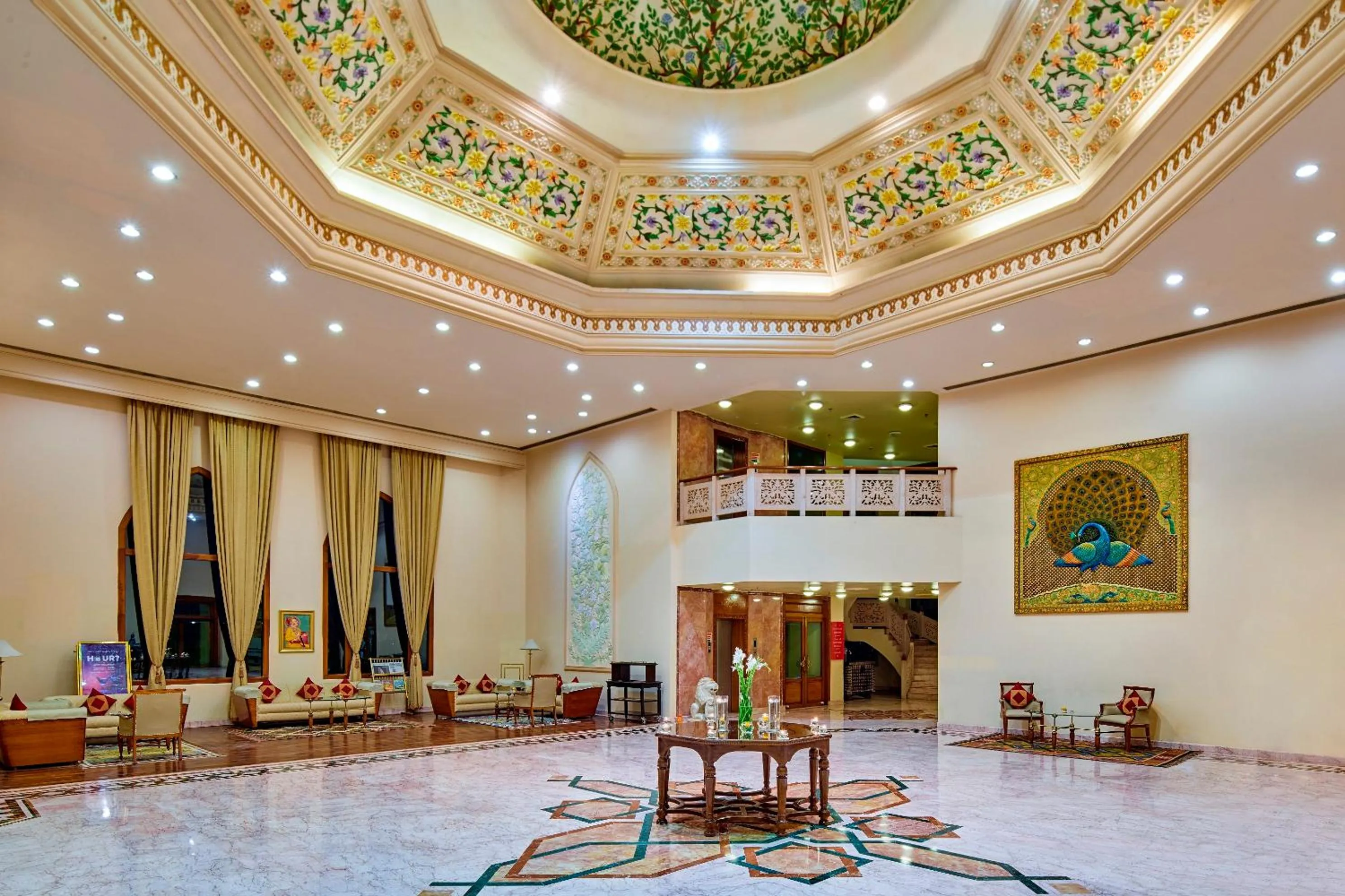 Lobby or reception in The Ummed Jodhpur Palace Resort & Spa