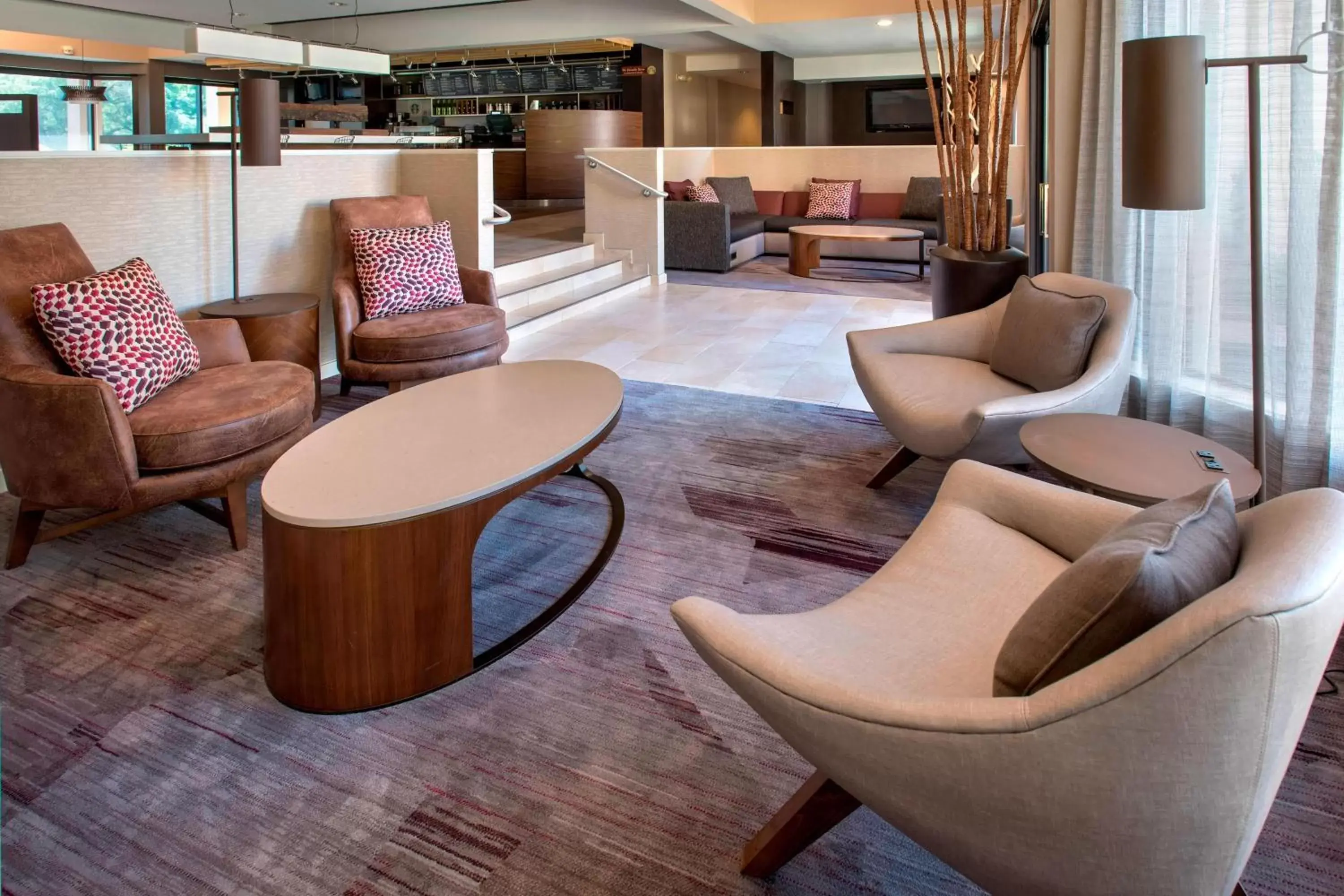Lobby or reception, Lounge/Bar in Courtyard by Marriott Rye