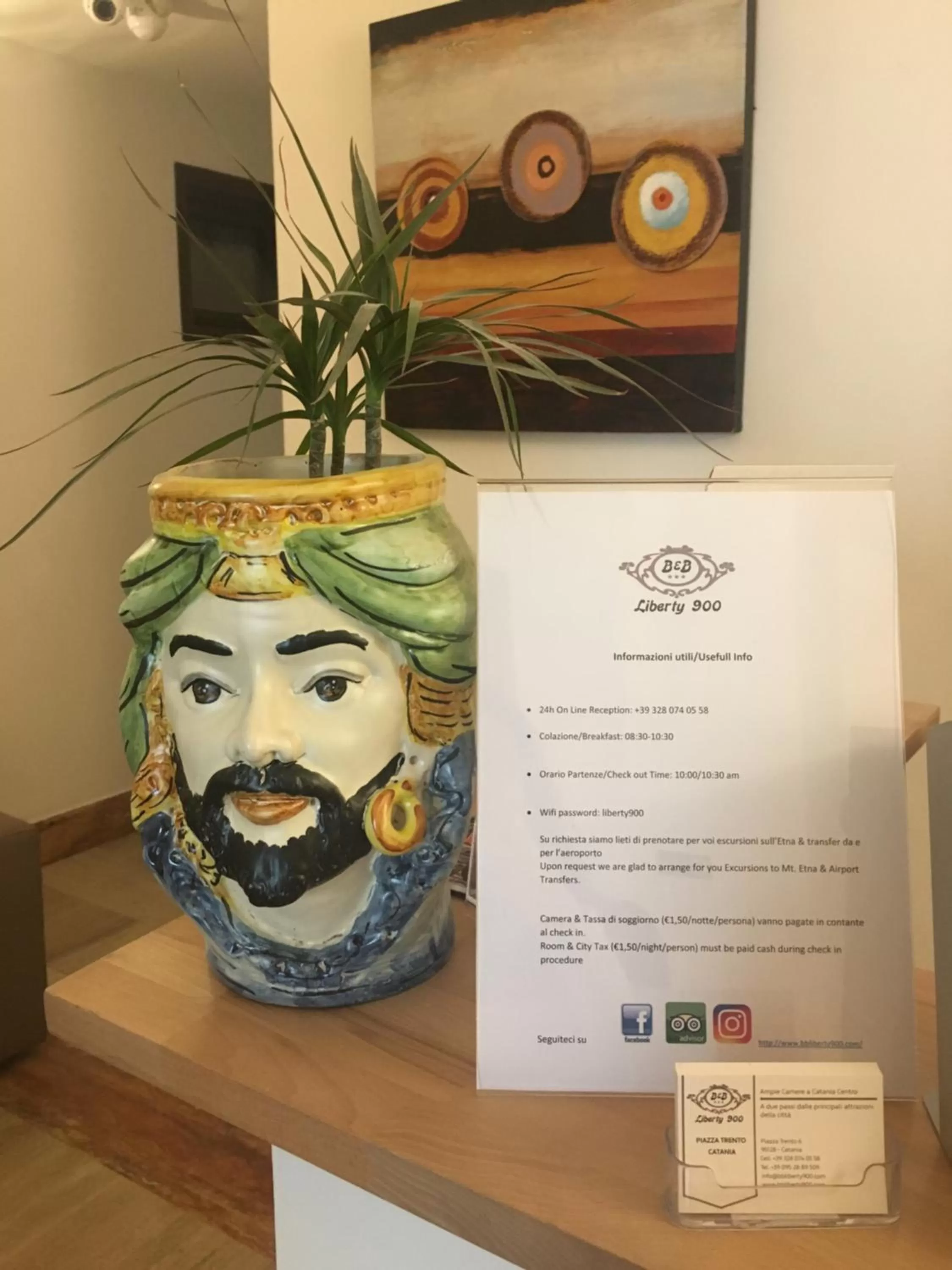 Lobby or reception in B&B Liberty 900