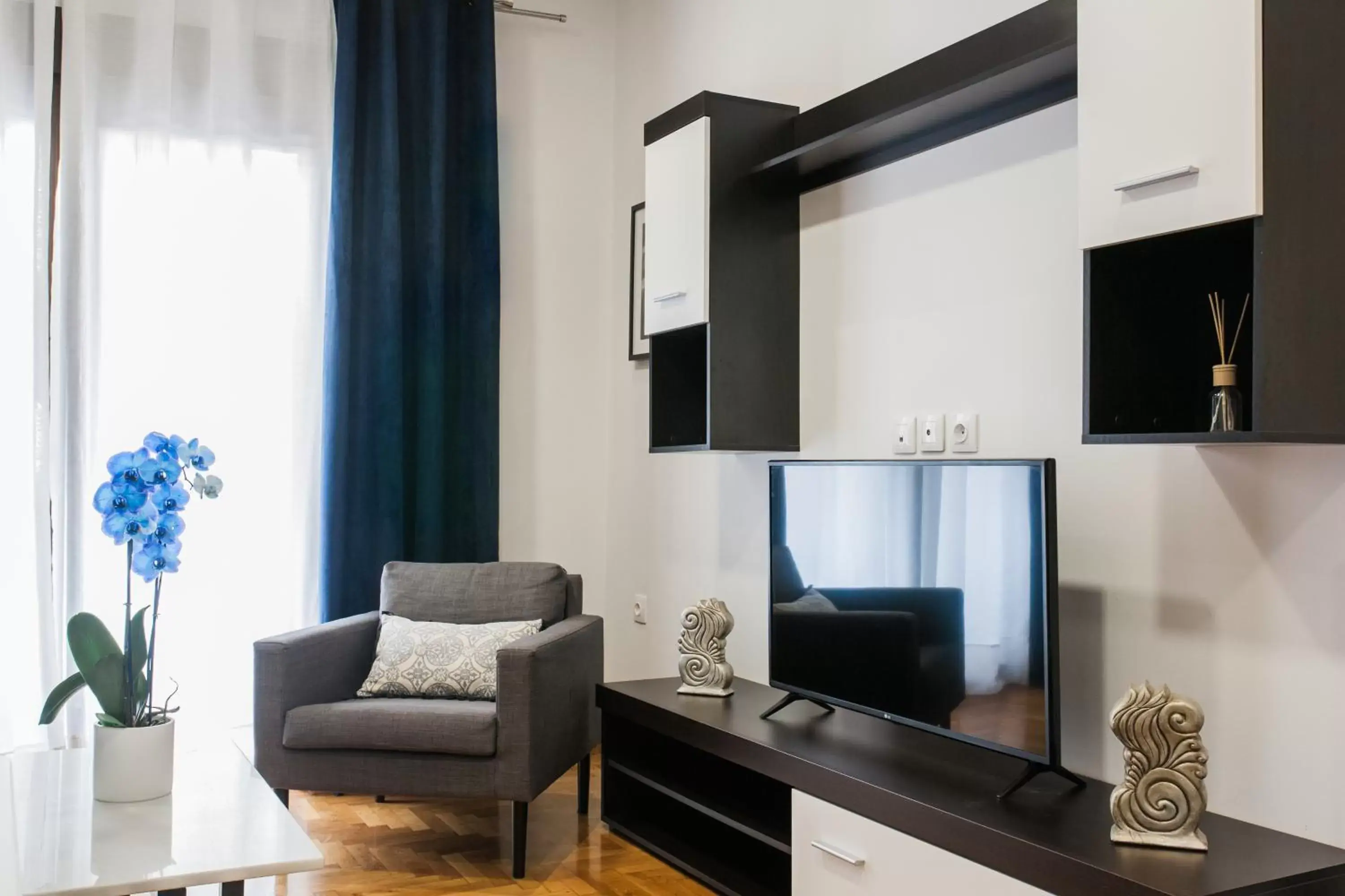 TV and multimedia, TV/Entertainment Center in Nicholas Point Apartments and Rooms