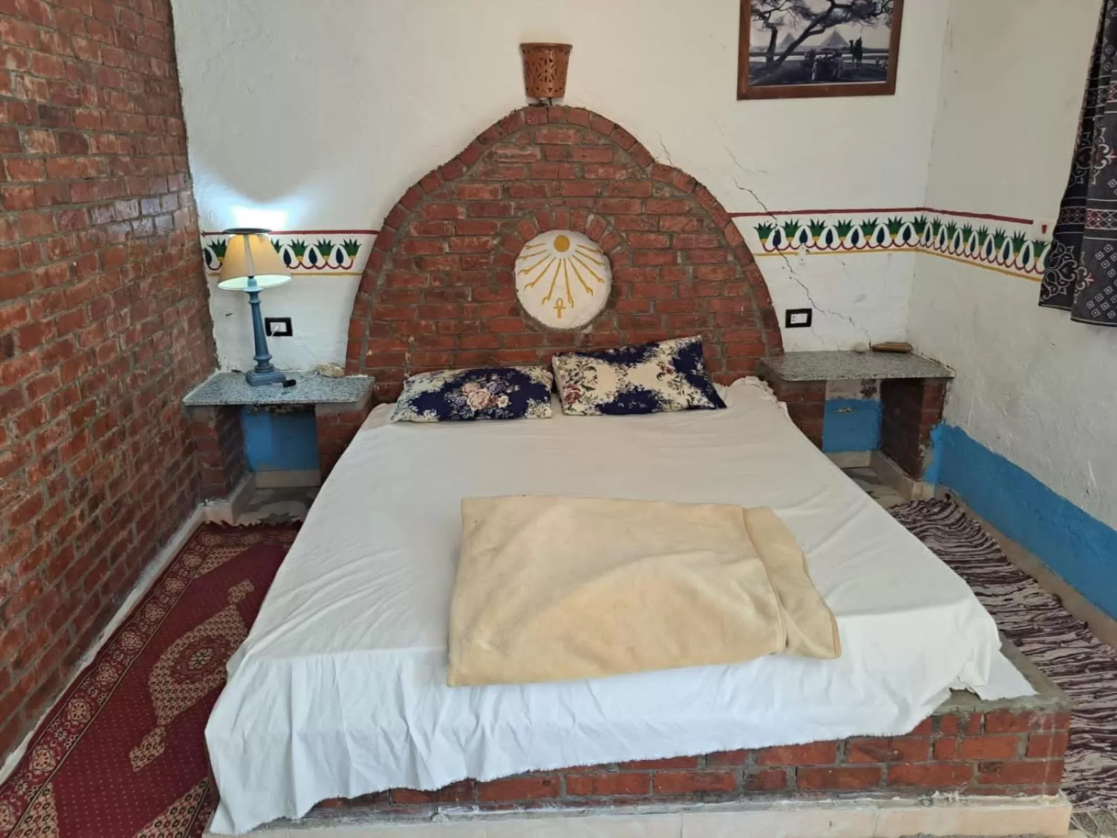 Bed in Luxor Old Nile Hotel