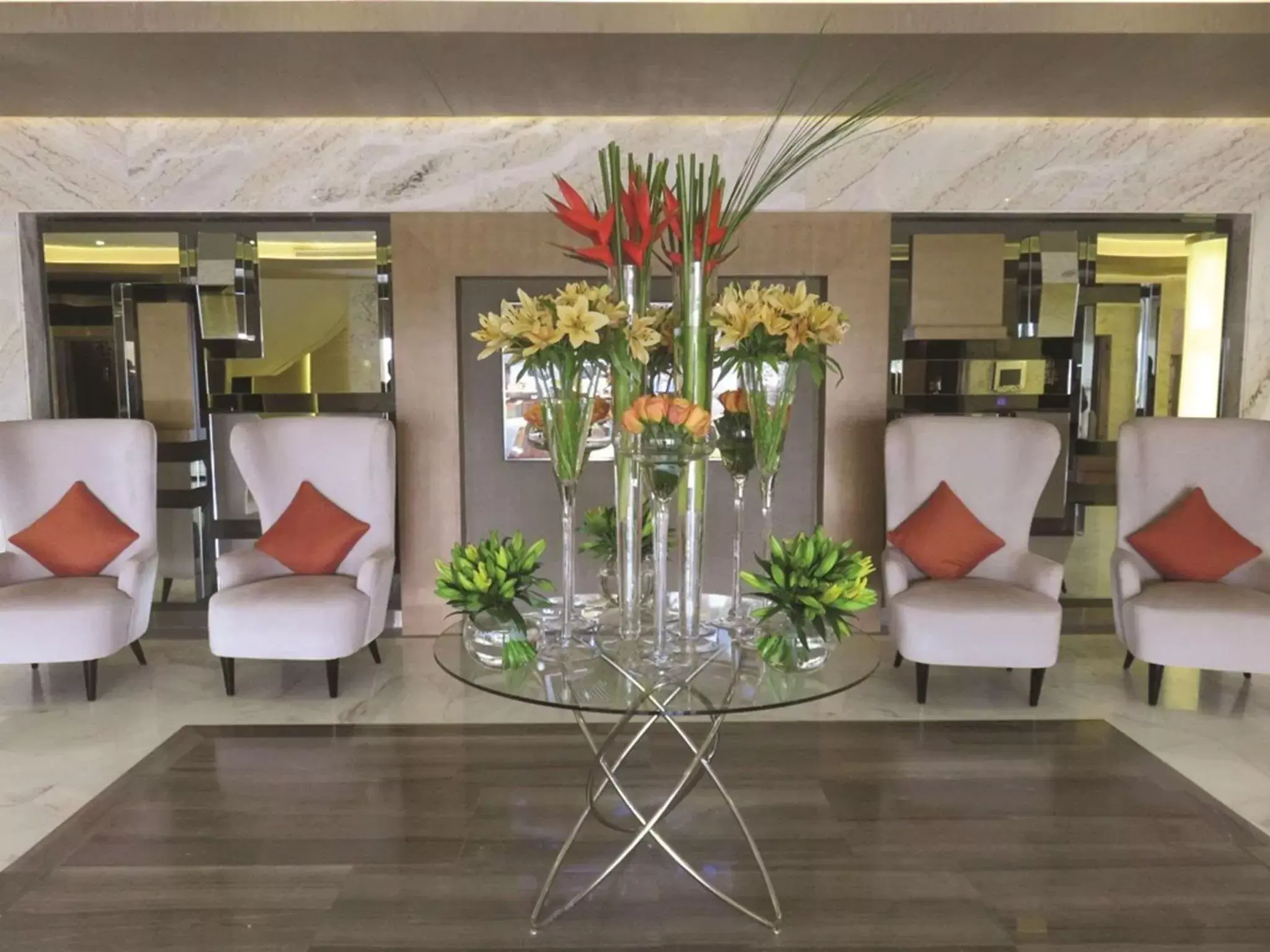 Lobby or reception in DoubleTree by Hilton Hotel Riyadh - Al Muroj Business Gate