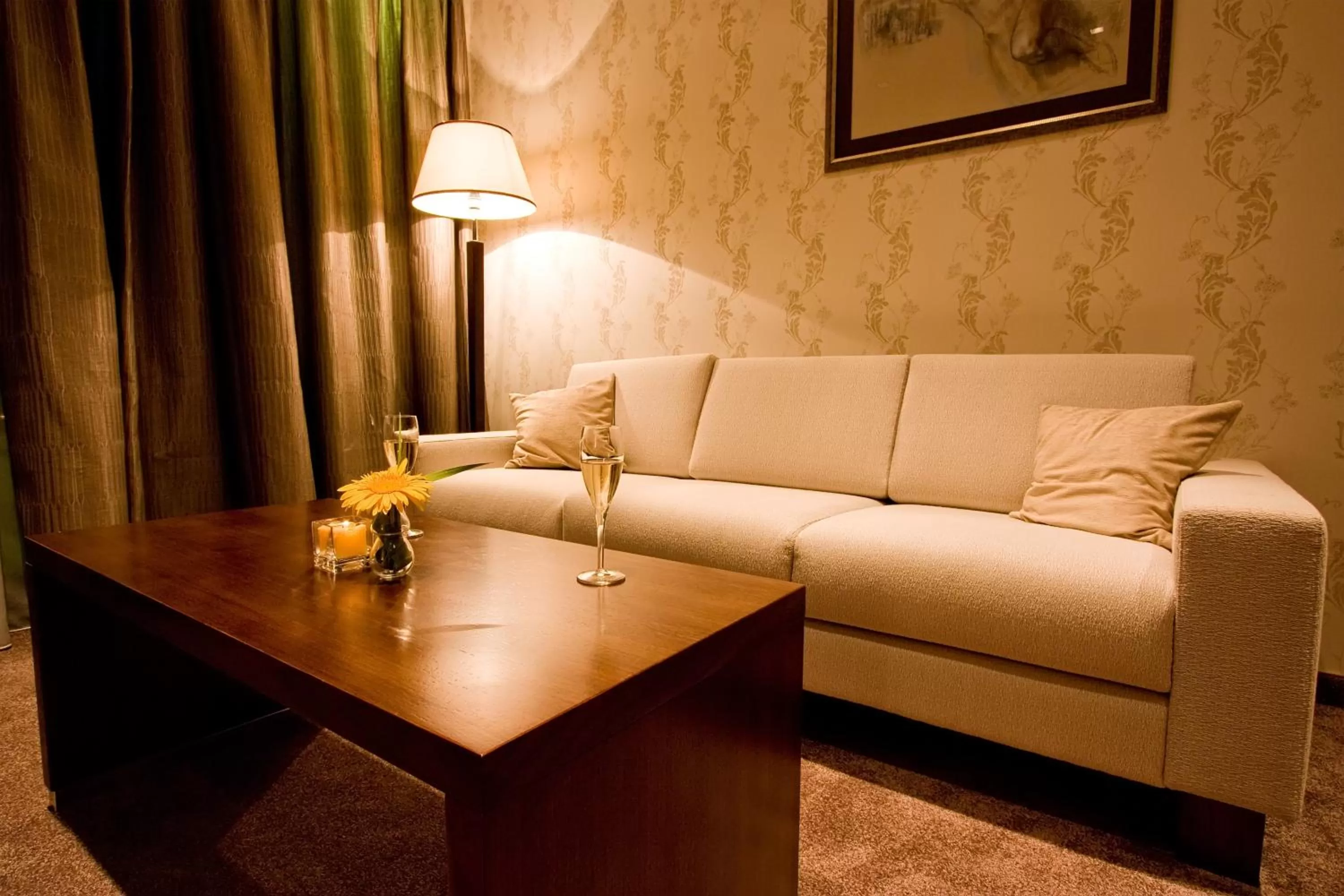 Living room in Vitosha Park Hotel - Free Indoor Pool & Parking