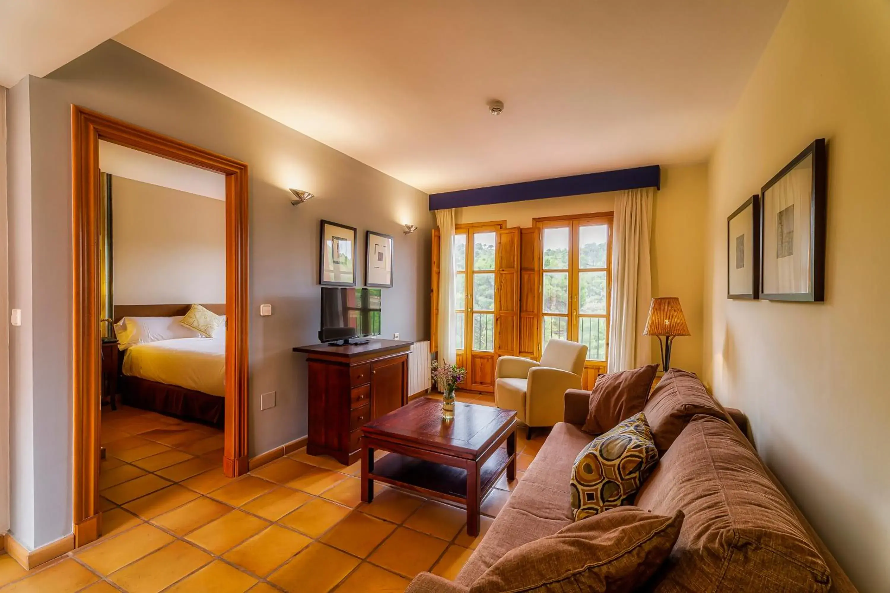 Living room, Seating Area in Jardines de La Santa