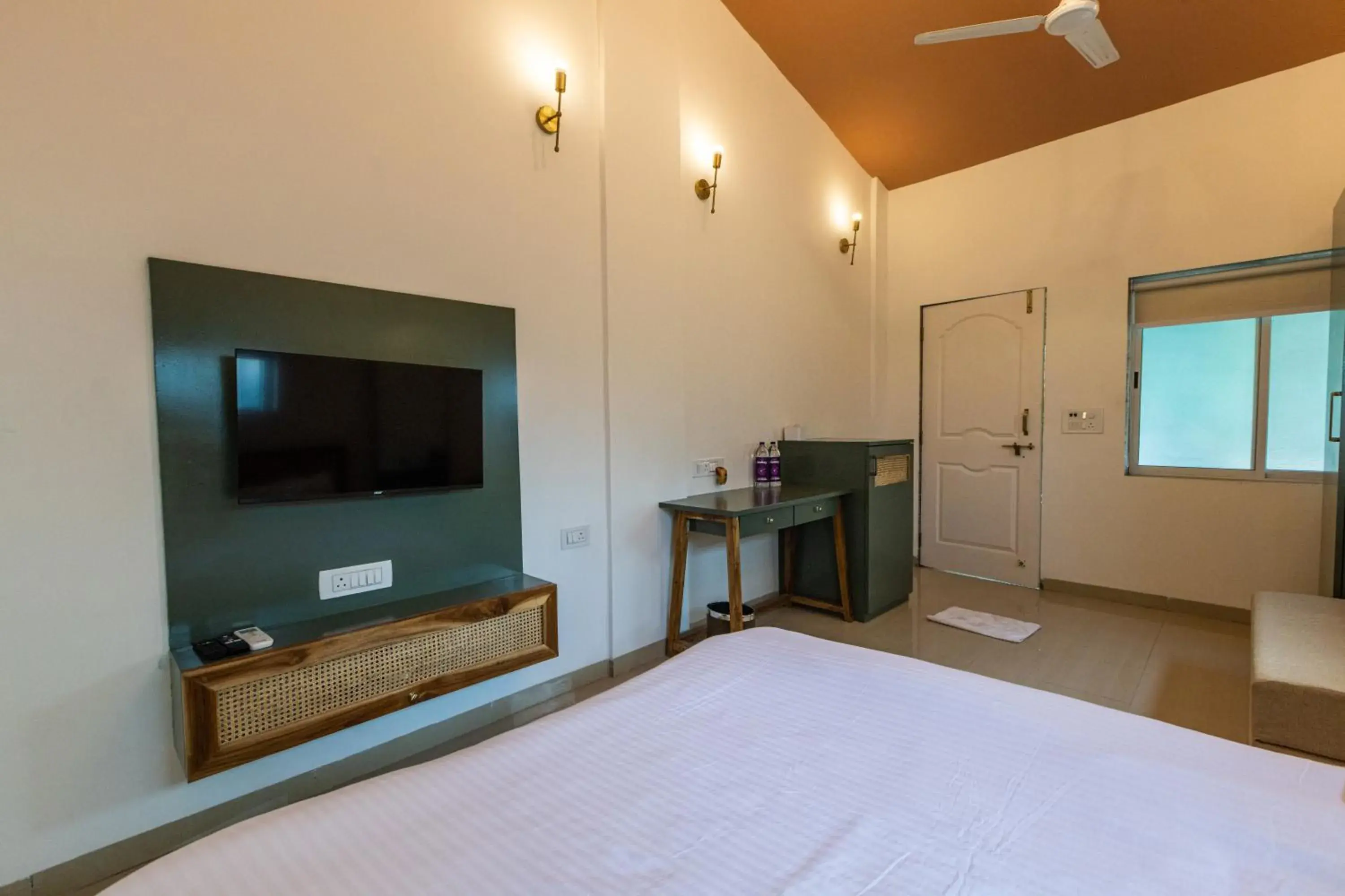 Bedroom, Bed in OCEANATURE ALIBAUG