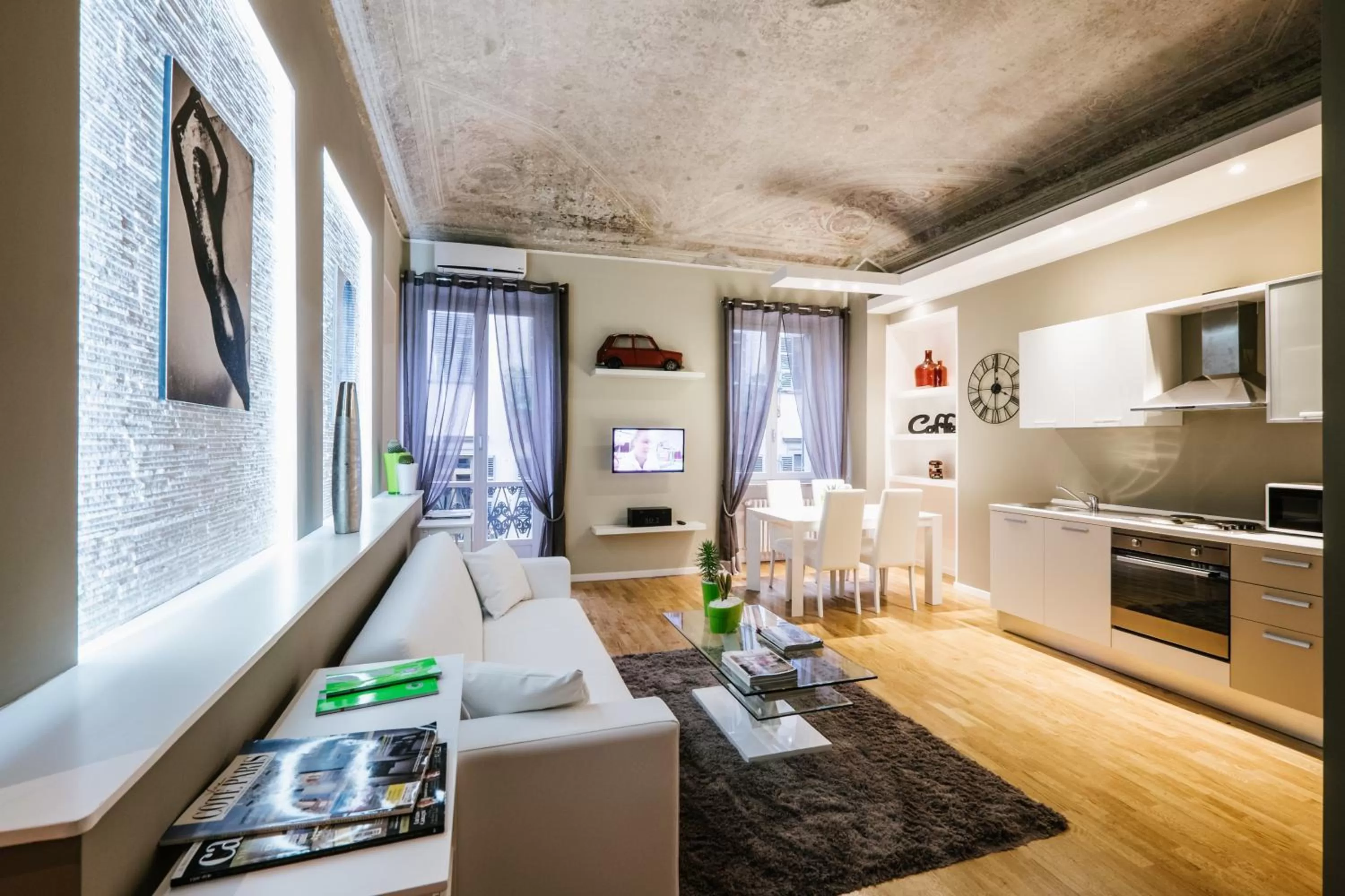 Living room in Apart Hotel Torino