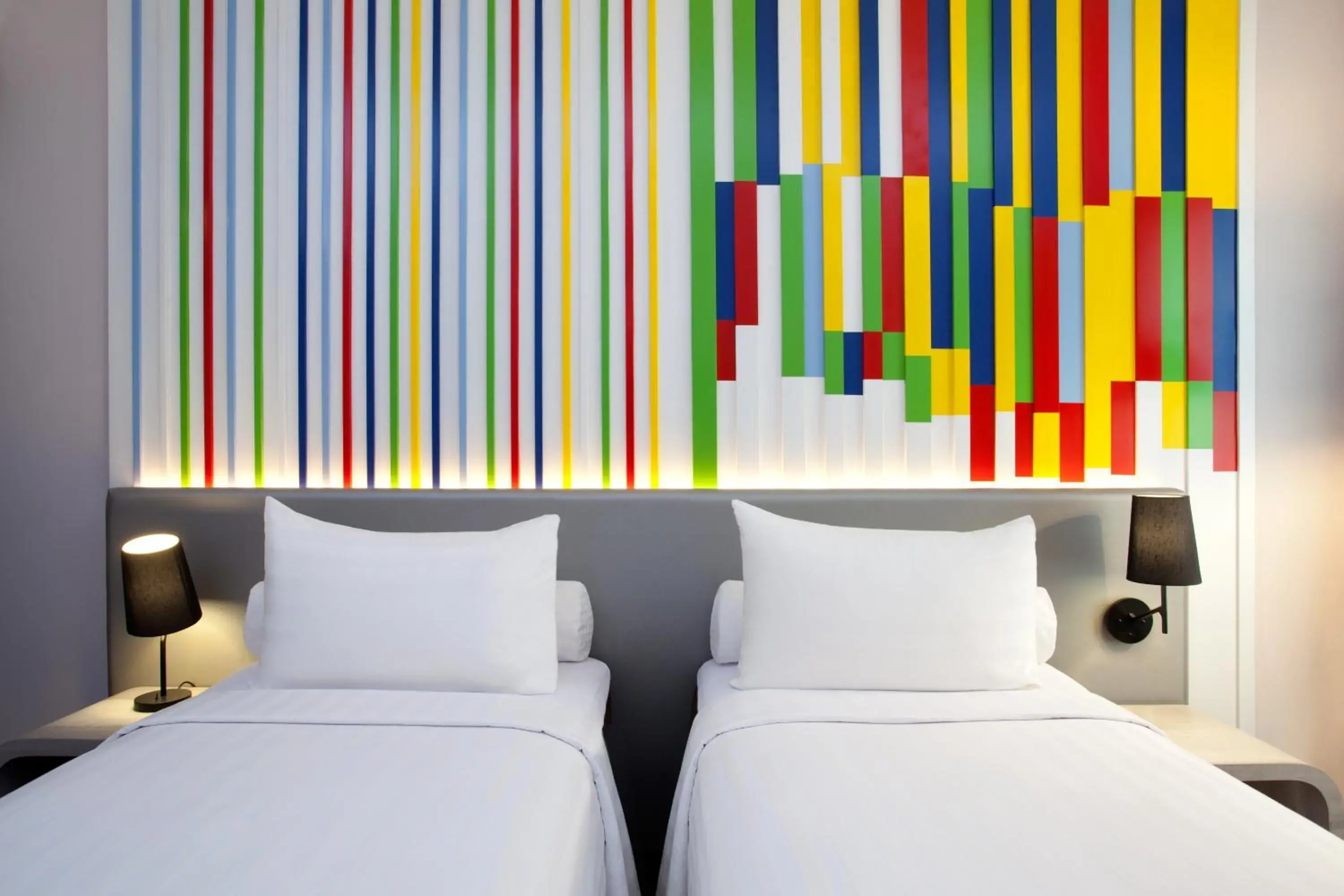 Bed in Ibis Styles Jakarta Mangga Dua Square Bed in Ibis Styles Jakarta Mangga Dua Square