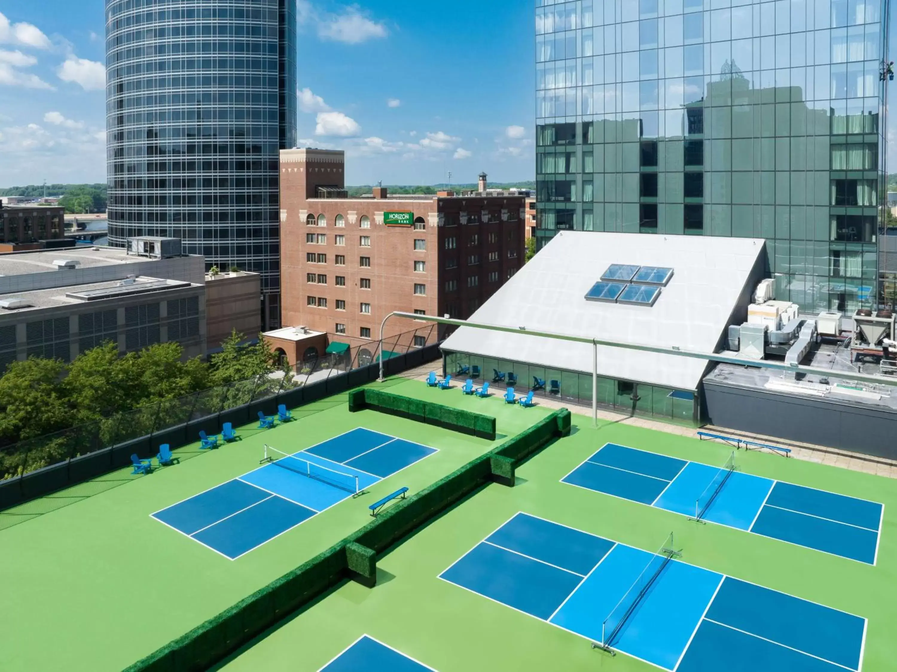 Sports, Pool View in Amway Grand Plaza Hotel, Curio Collection by Hilton