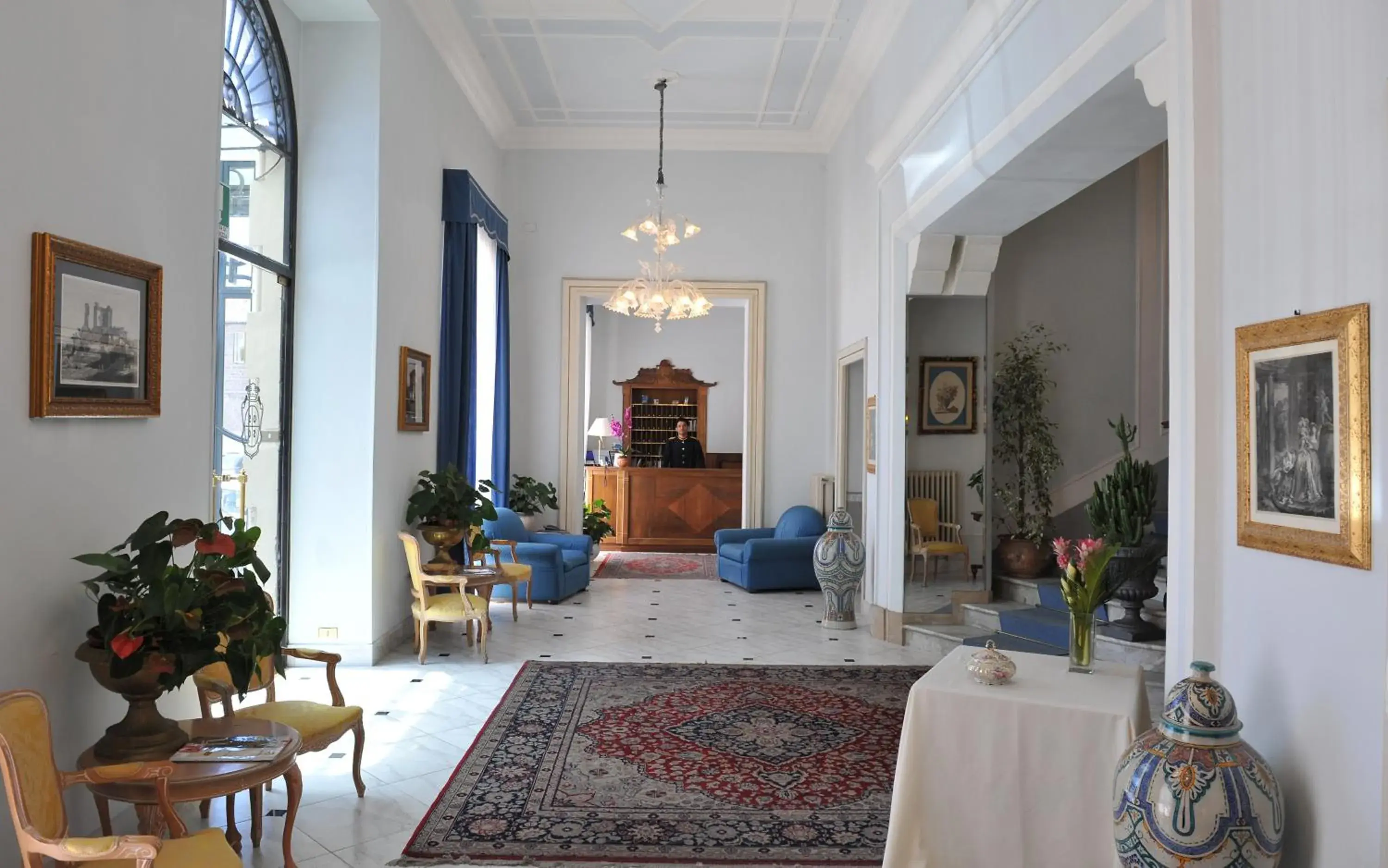 Lobby or reception, Lobby/Reception in Grande Albergo Quattro Stagioni