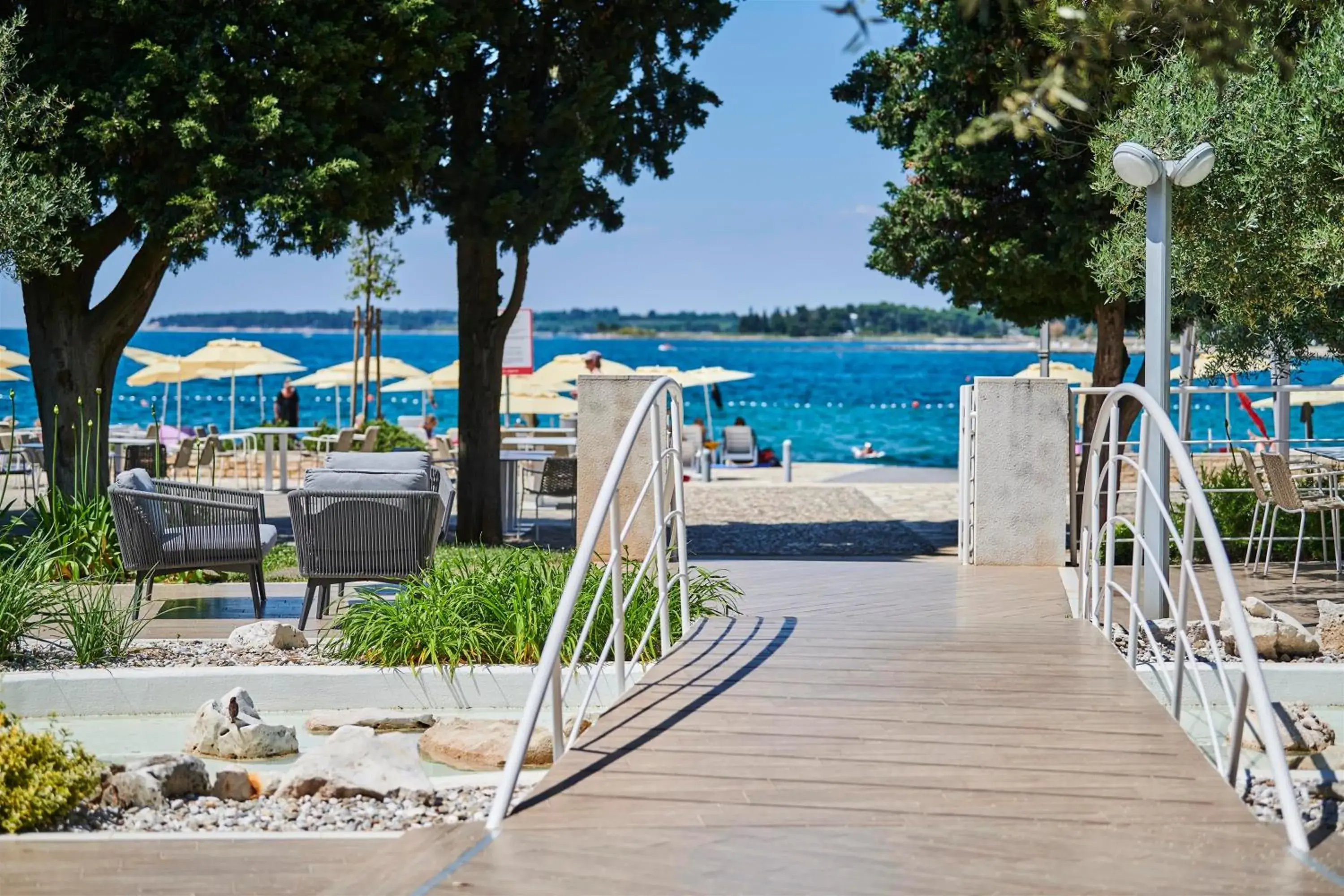 Lounge or bar, Swimming Pool in Hotel Umag Plava Laguna