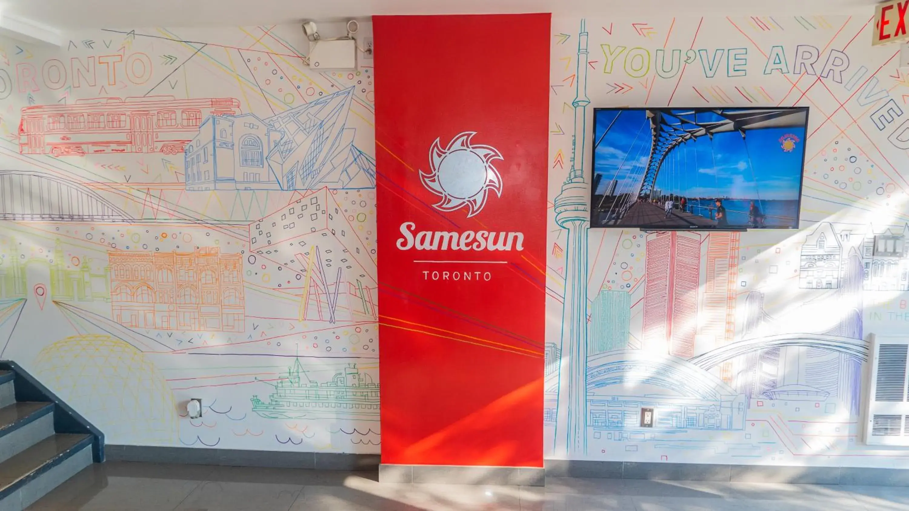 Lobby or reception in Samesun Toronto Lobby or reception in Samesun Toronto