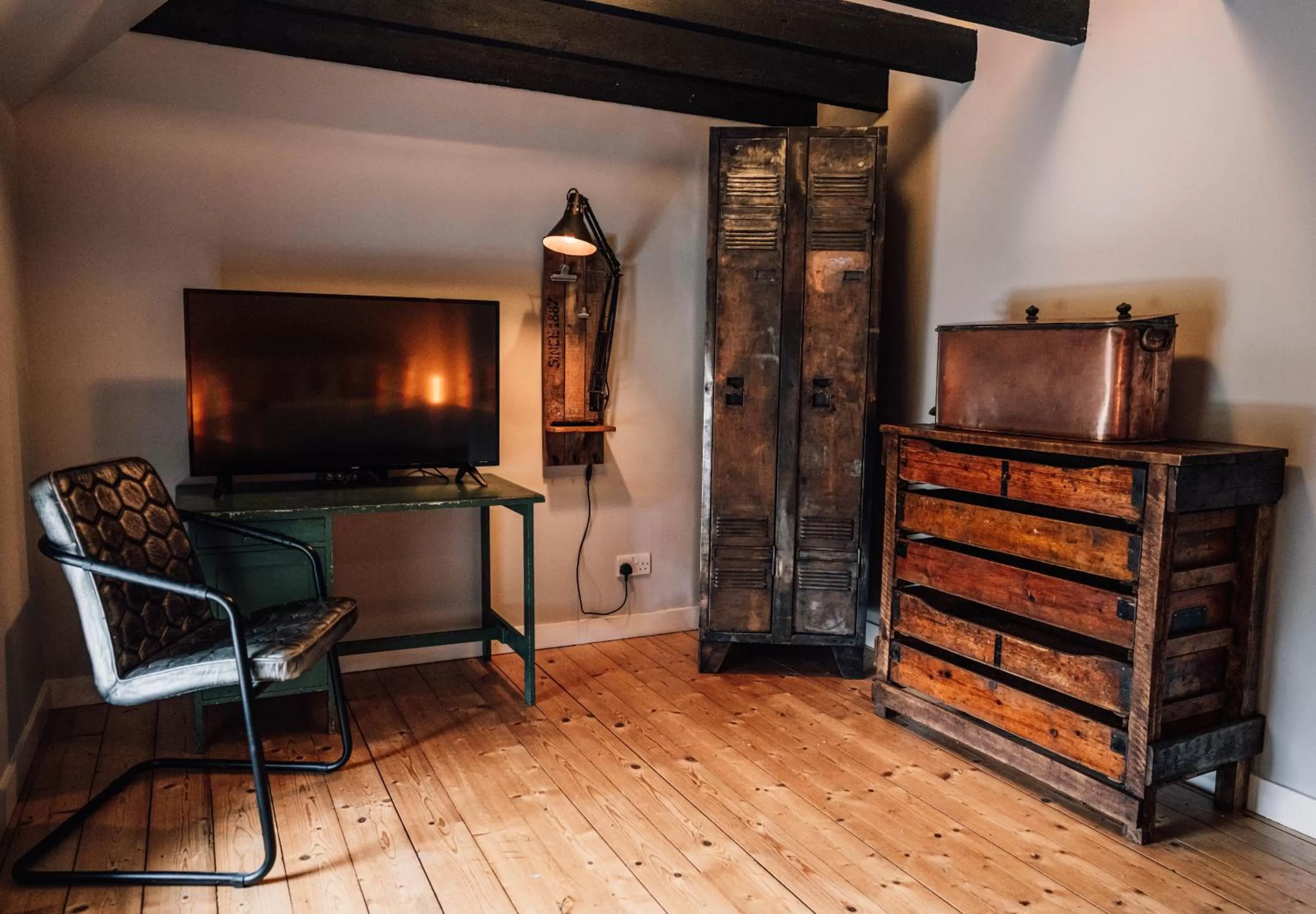 Seating area in Forss House