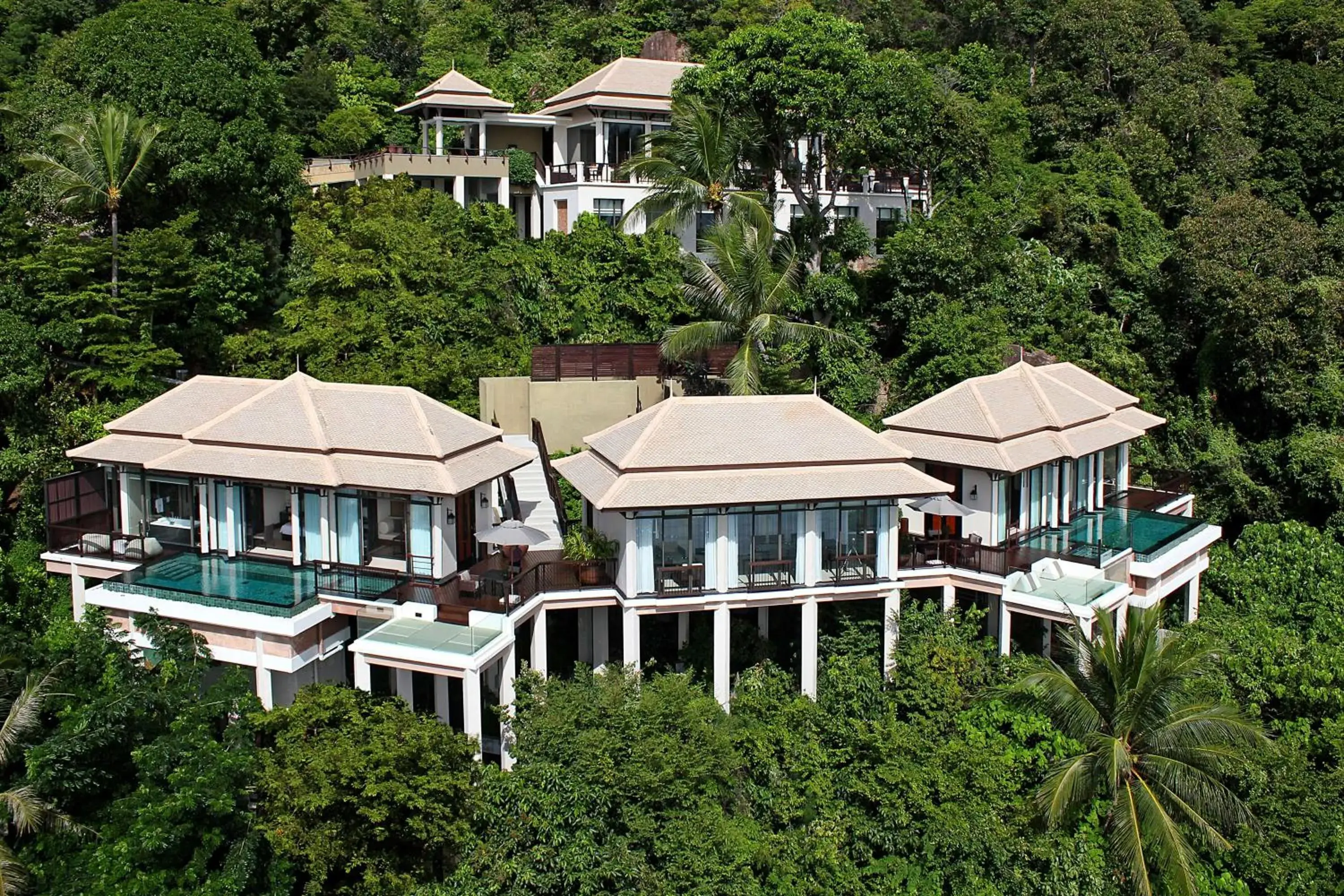 Bedroom, Bird's-eye View in Banyan Tree Samui - SHA Extra Plus