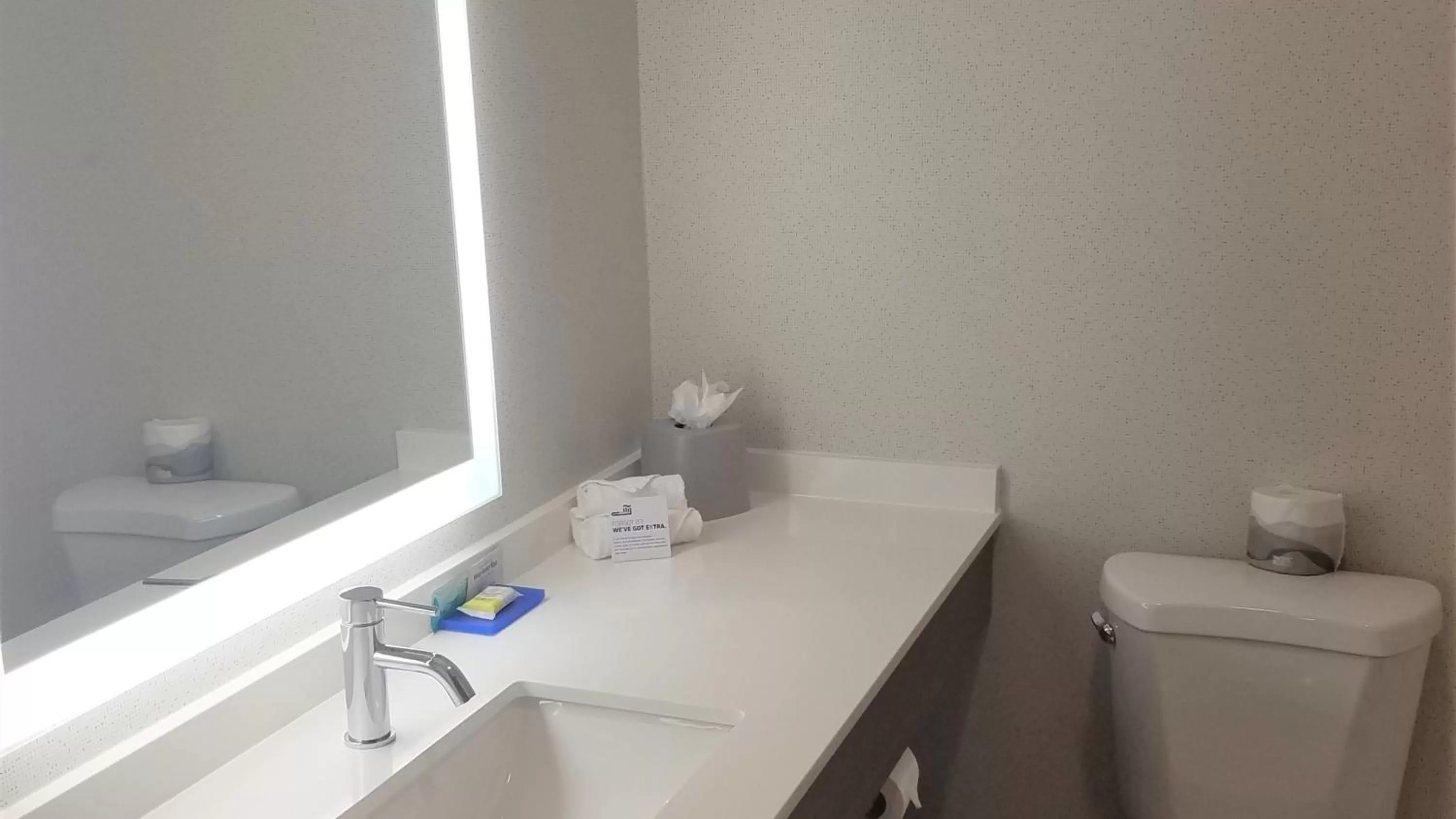 Bathroom in Holiday Inn Express Irwin PA TPK Exit 67 by IHG