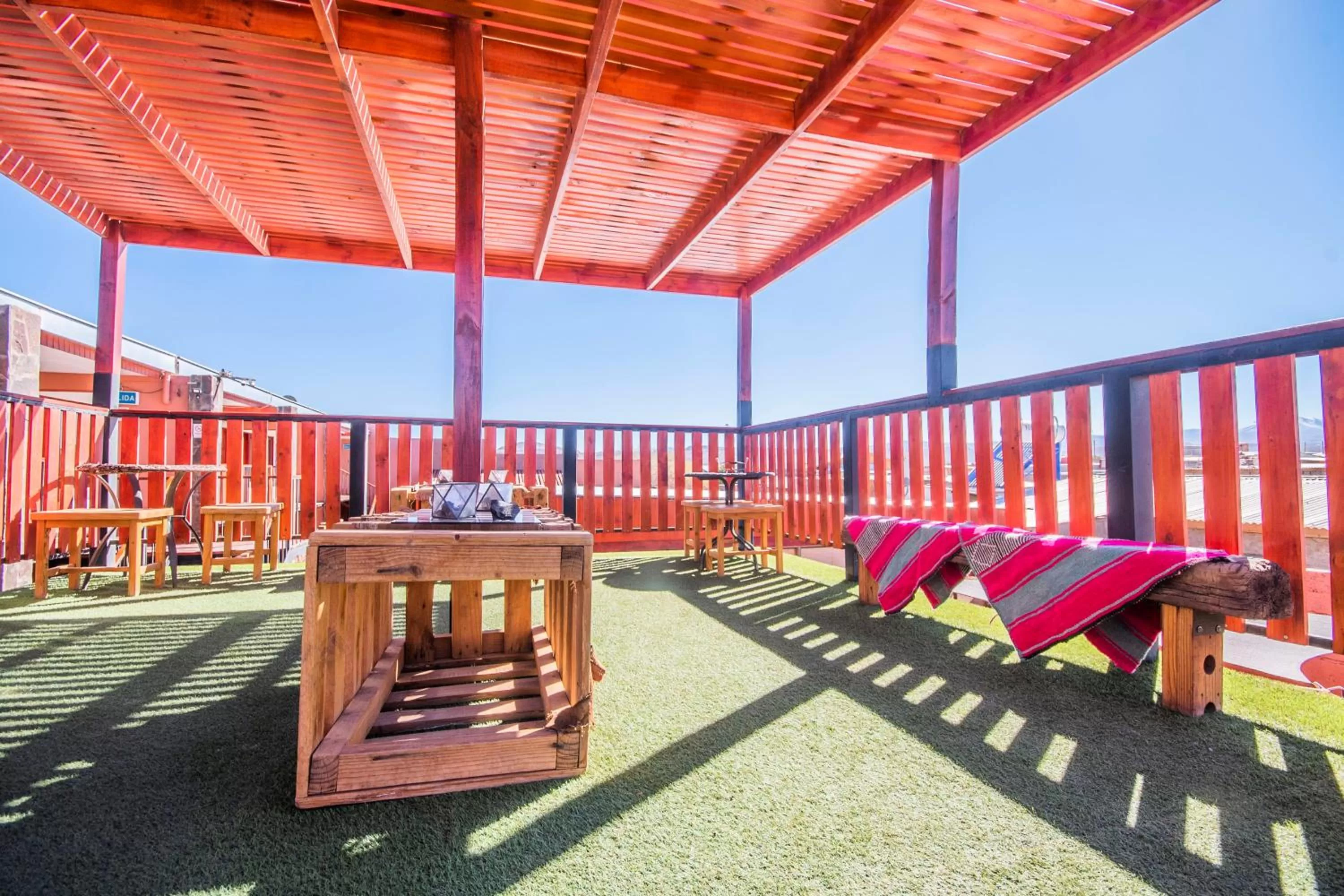 Balcony/Terrace in Hotel Casa Algarrobo